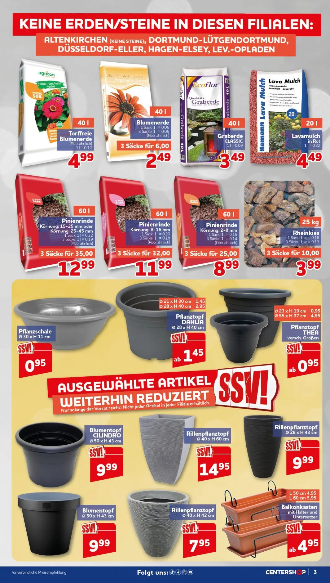 CENTERSHOP — 2026-09-29 von 29. September bis 2. Oktober 2026 - Prospekt seite 3