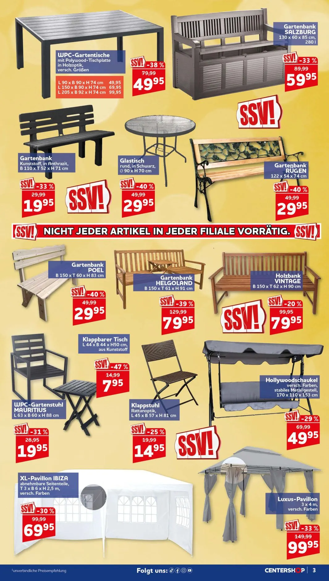 CENTERSHOP — 2026-08-10 von 10. August bis 15. August 2026 - Prospekt seite 3