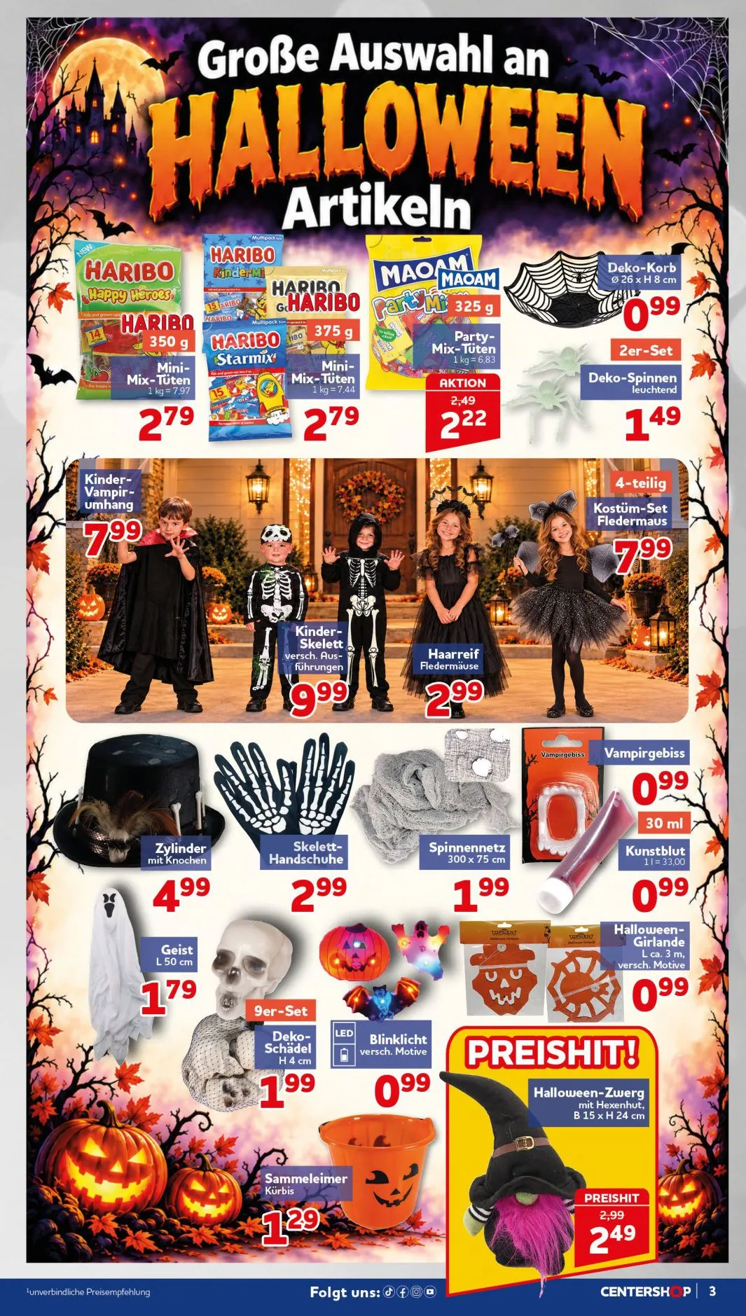 CENTERSHOP — 2026-10-26 von 26. Oktober bis 31. Oktober 2026 - Prospekt seite 3