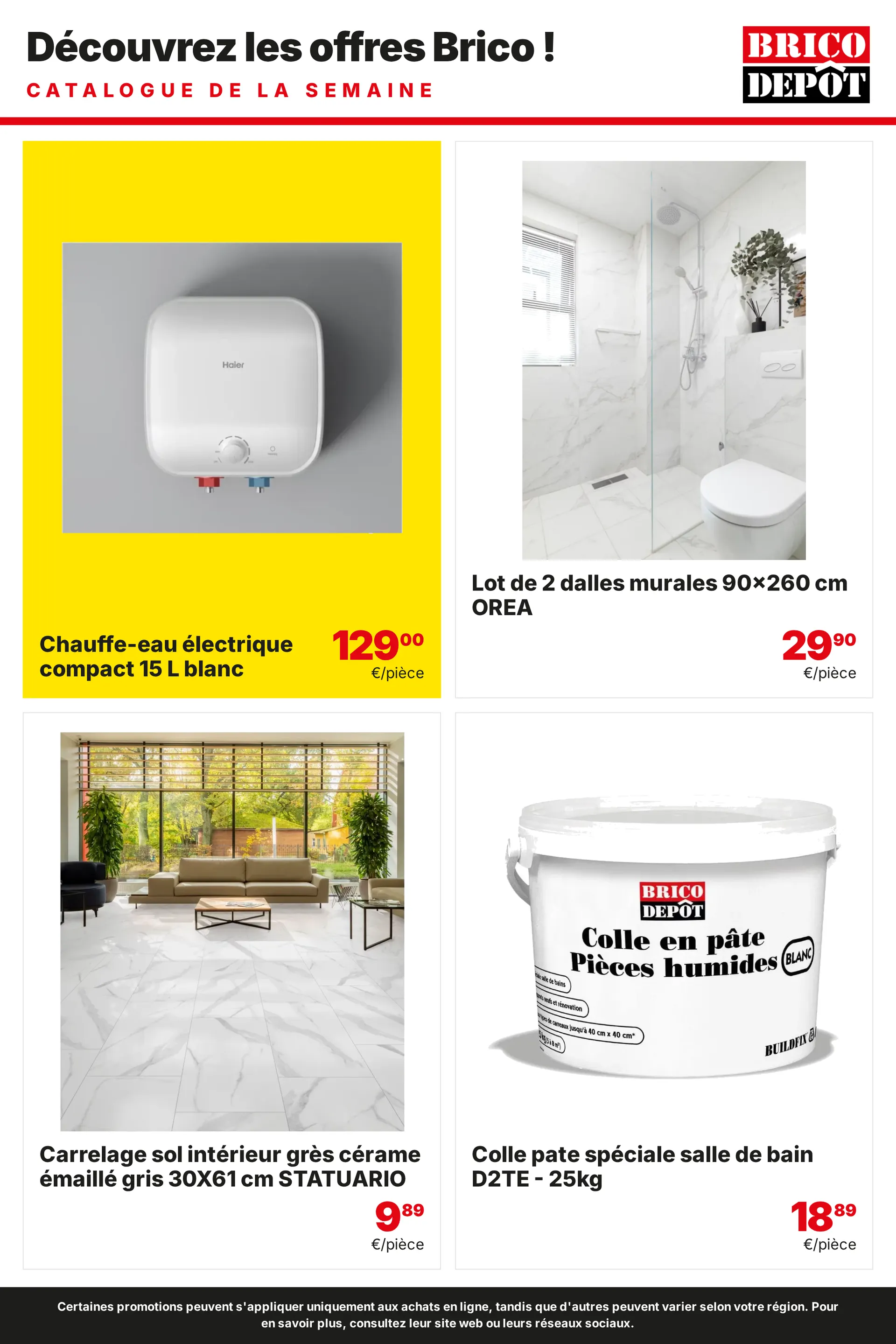 Brico Dépôt — Catálogo 2 — 2026-10-07 du 7 octobre au 22 octobre 2026 - Catalogue page 3