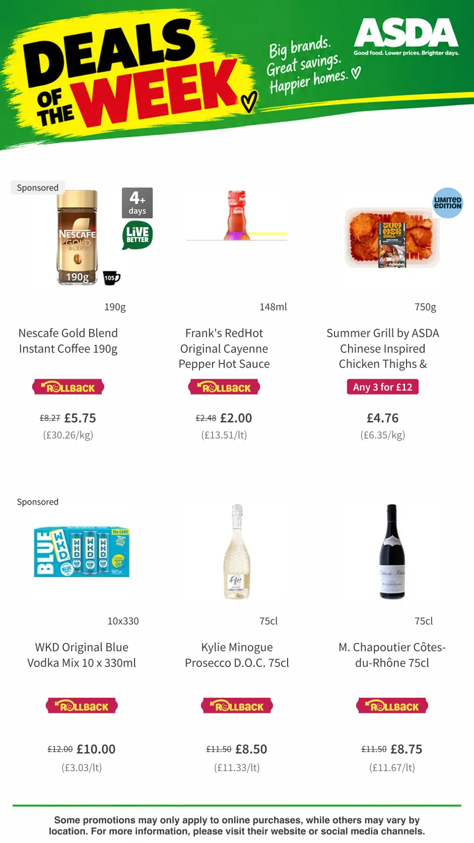 ASDA — 2026-09-18 from 18 September to 18 September 2026 - Catalogue Page 3