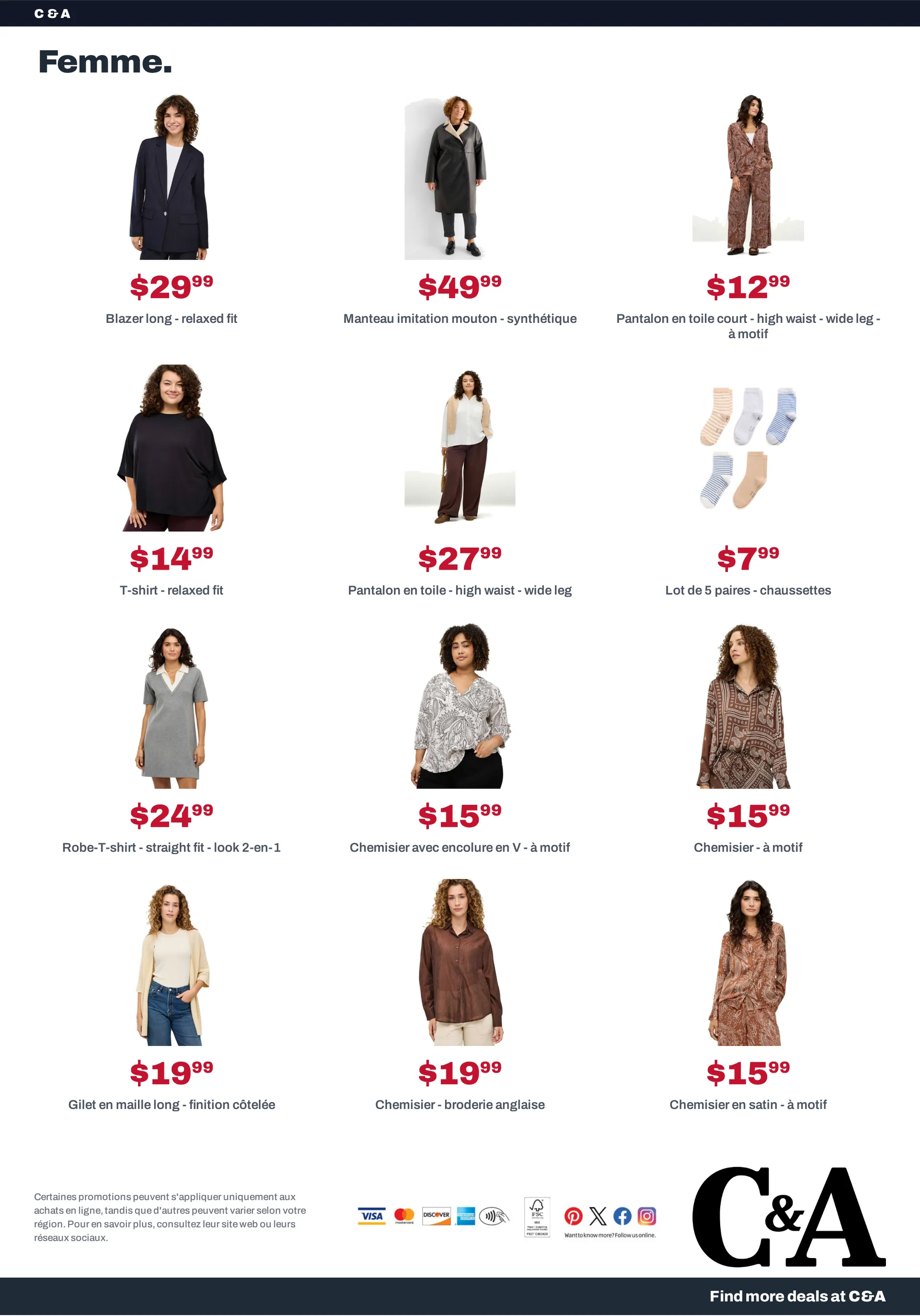 C&A — 2026-10-14 du 14 octobre au 28 octobre 2026 - Catalogue page 3