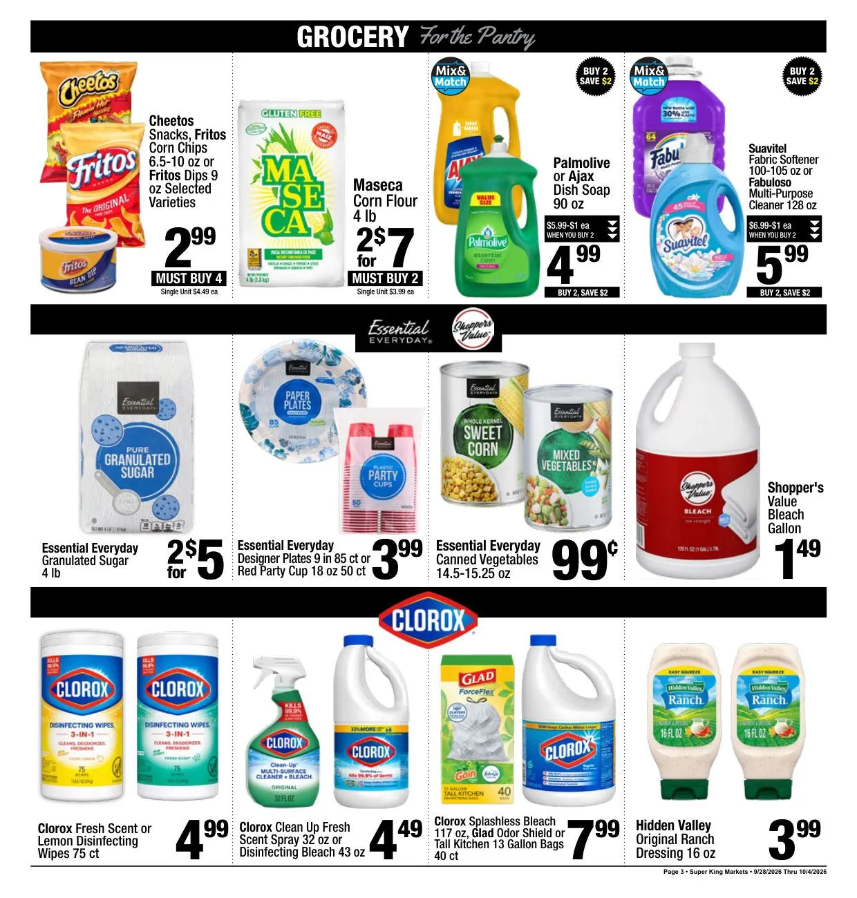 Weekly ad Super King Markets — 2026-10-01 from October 1 to October 4 2026 - Page 3