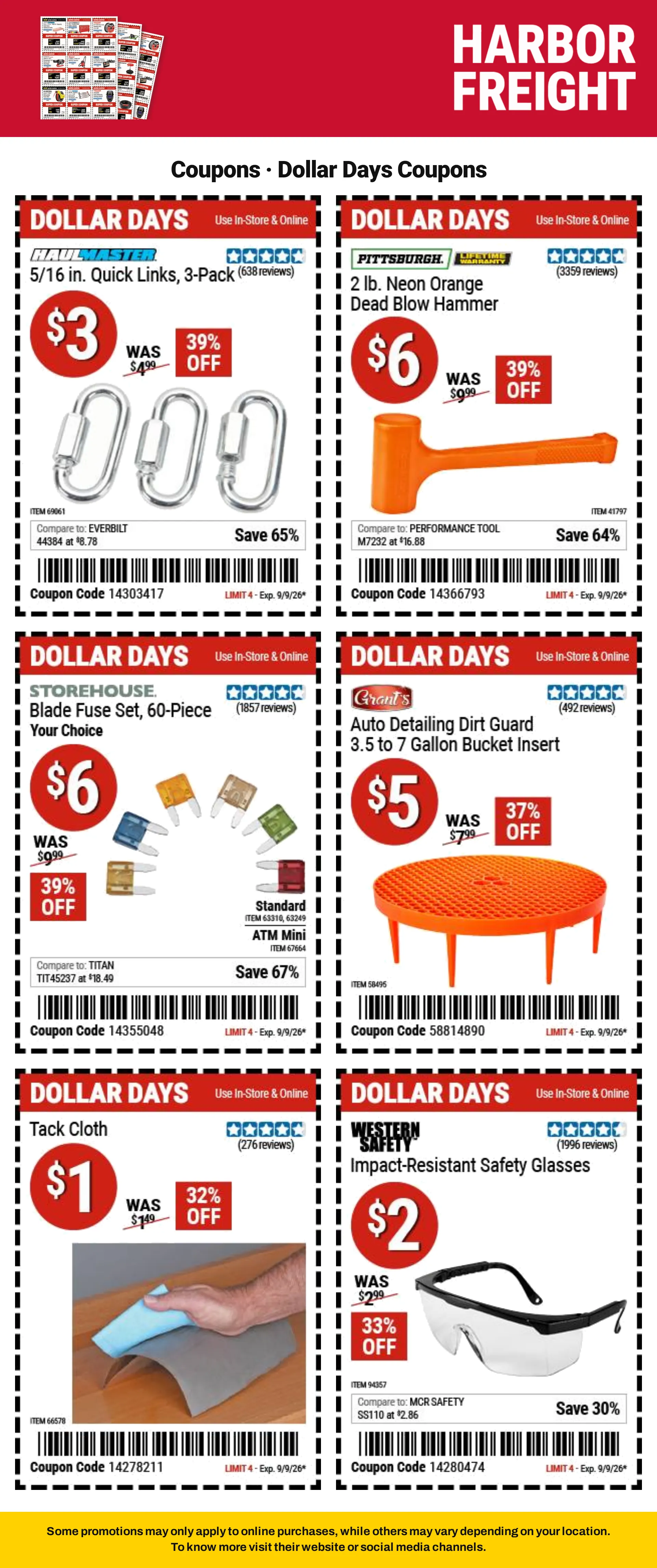 Weekly ad Harbor Freight — Catálogo 3 — 2026-09-08 from September 8 to September 9 2026 - Page 3