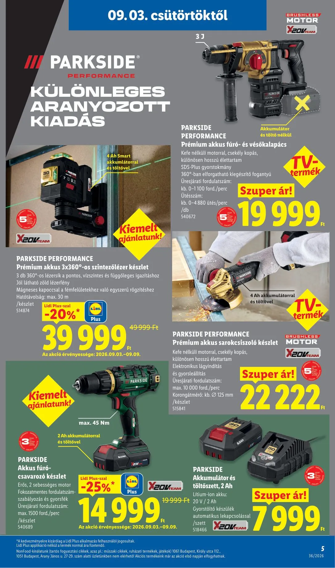 Katalógus Lidl — 2026-09-02 szeptember 2.-tól szeptember 4.-ig 2026. - Oldal 3