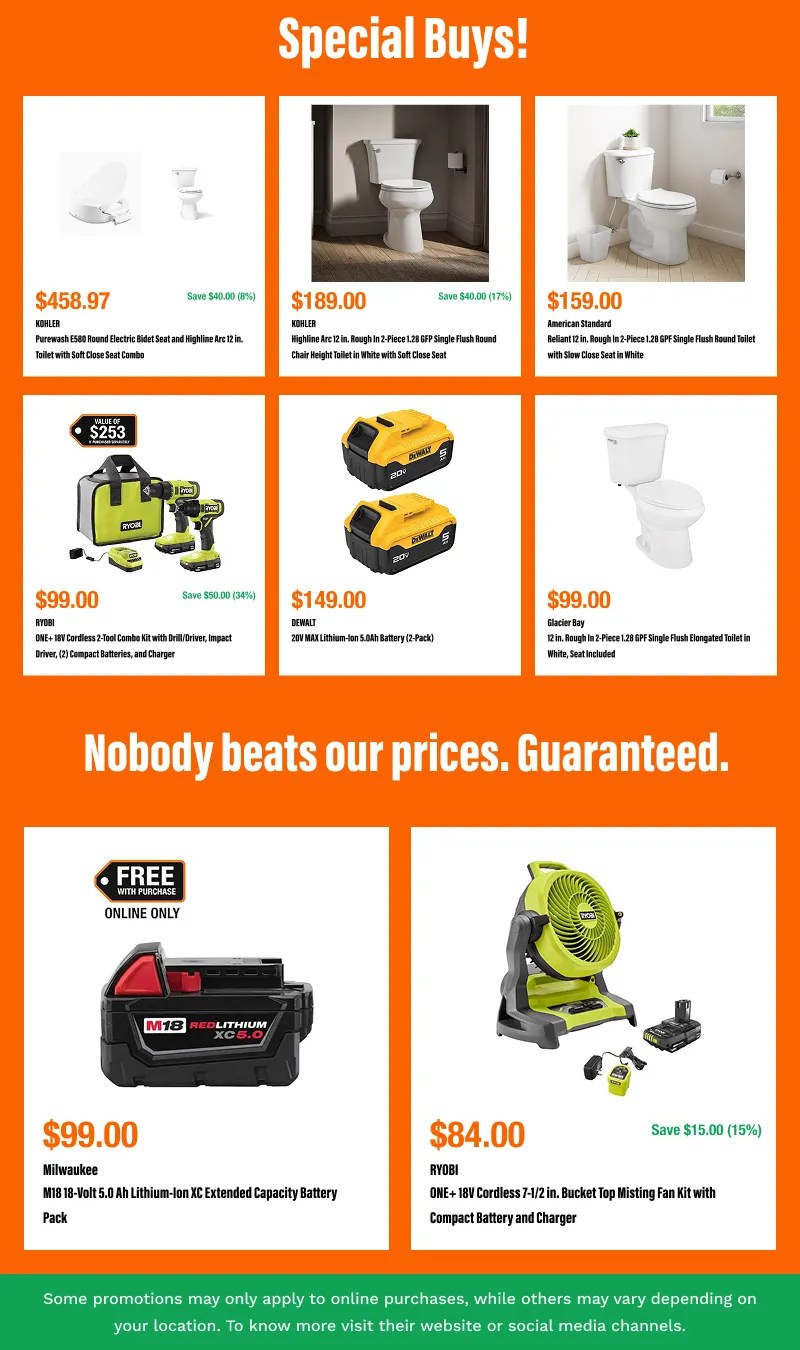 Weekly ad The Home Depot Savings from July 8 to July 23 2026 - Page 3