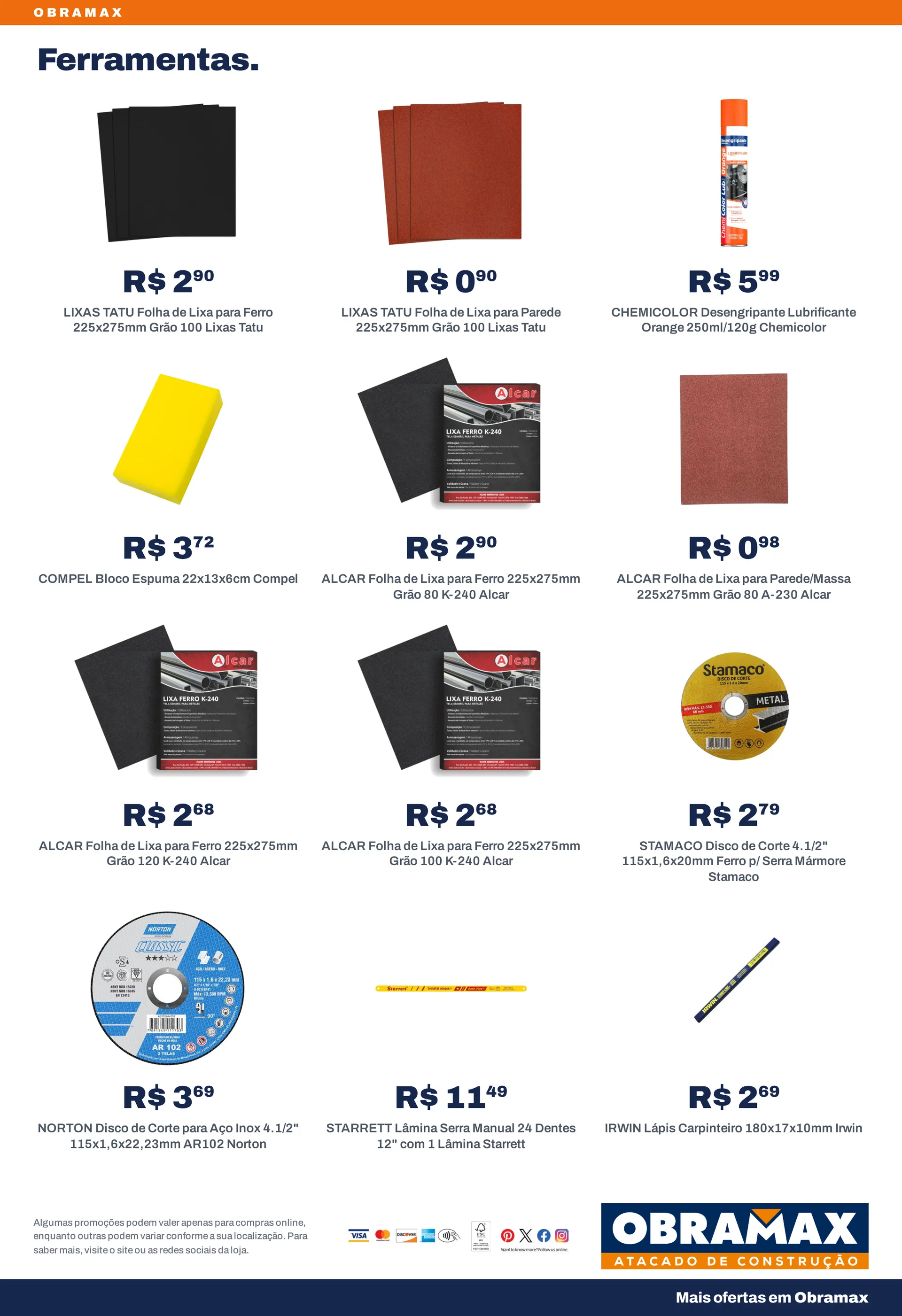 Encarte de Obramax — 2026-10-13 13 de outubro até 27 de outubro 2026 - Pagina 3