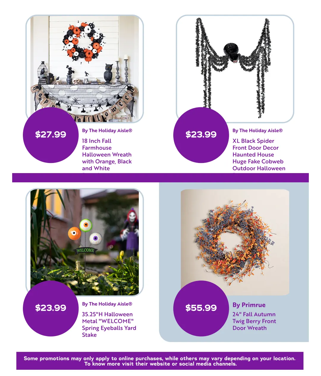 Weekly promotion Halloween deals! spanning from August 11 to September 1 2026 - Page 3 for Catalogue 365