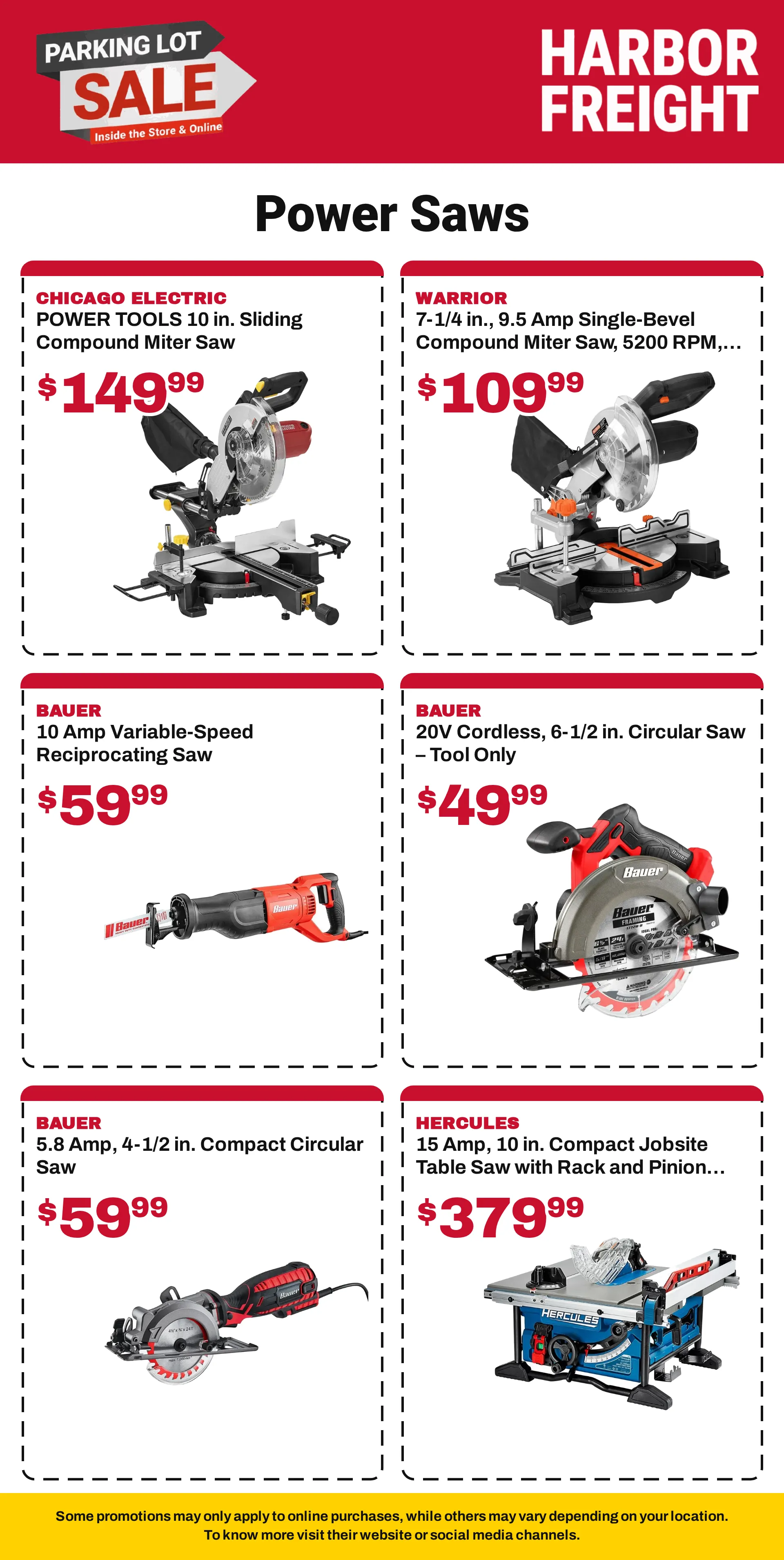 Weekly ad Harbor Freight — Tools 2 — 2026-09-21 from September 21 to October 10 2026 - Page 3