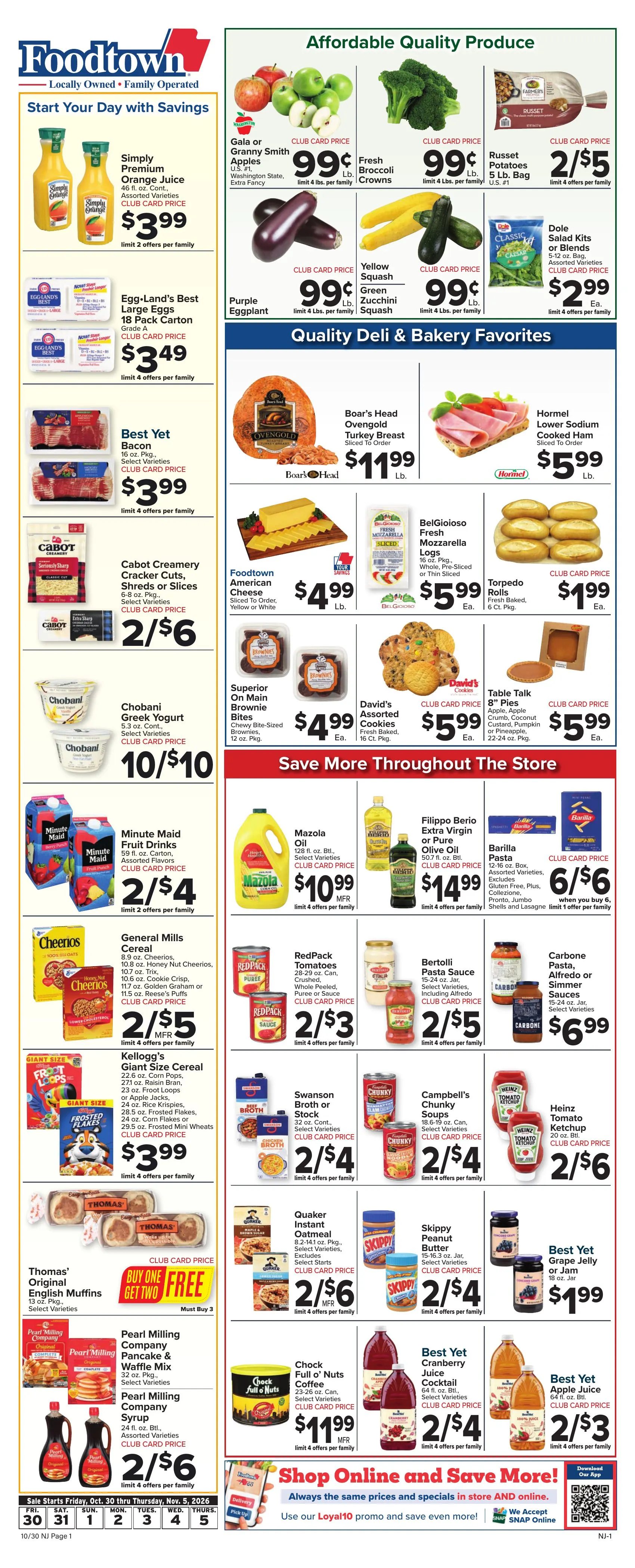 Weekly ad Foodtown — 2026-10-30 from October 30 to November 5 2026 - Page 3