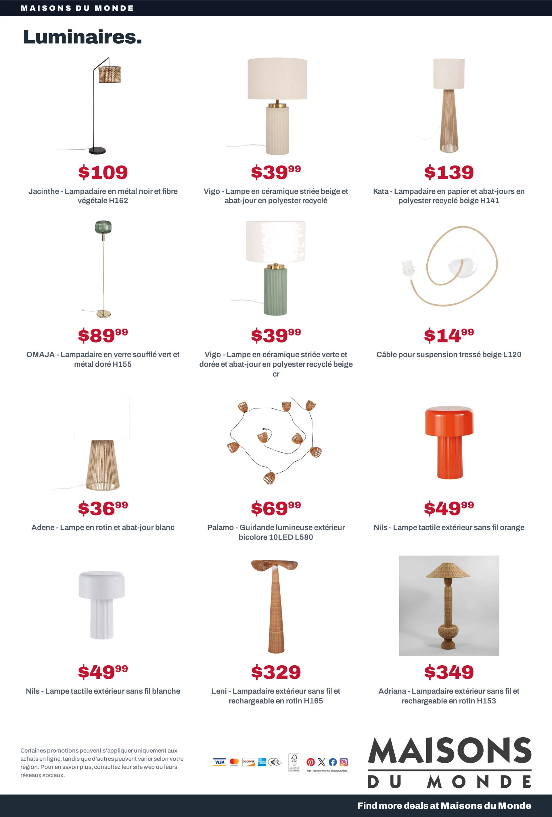 Maisons du Monde — 2026-09-04 du 4 septembre au 21 septembre 2026 - Catalogue page 3