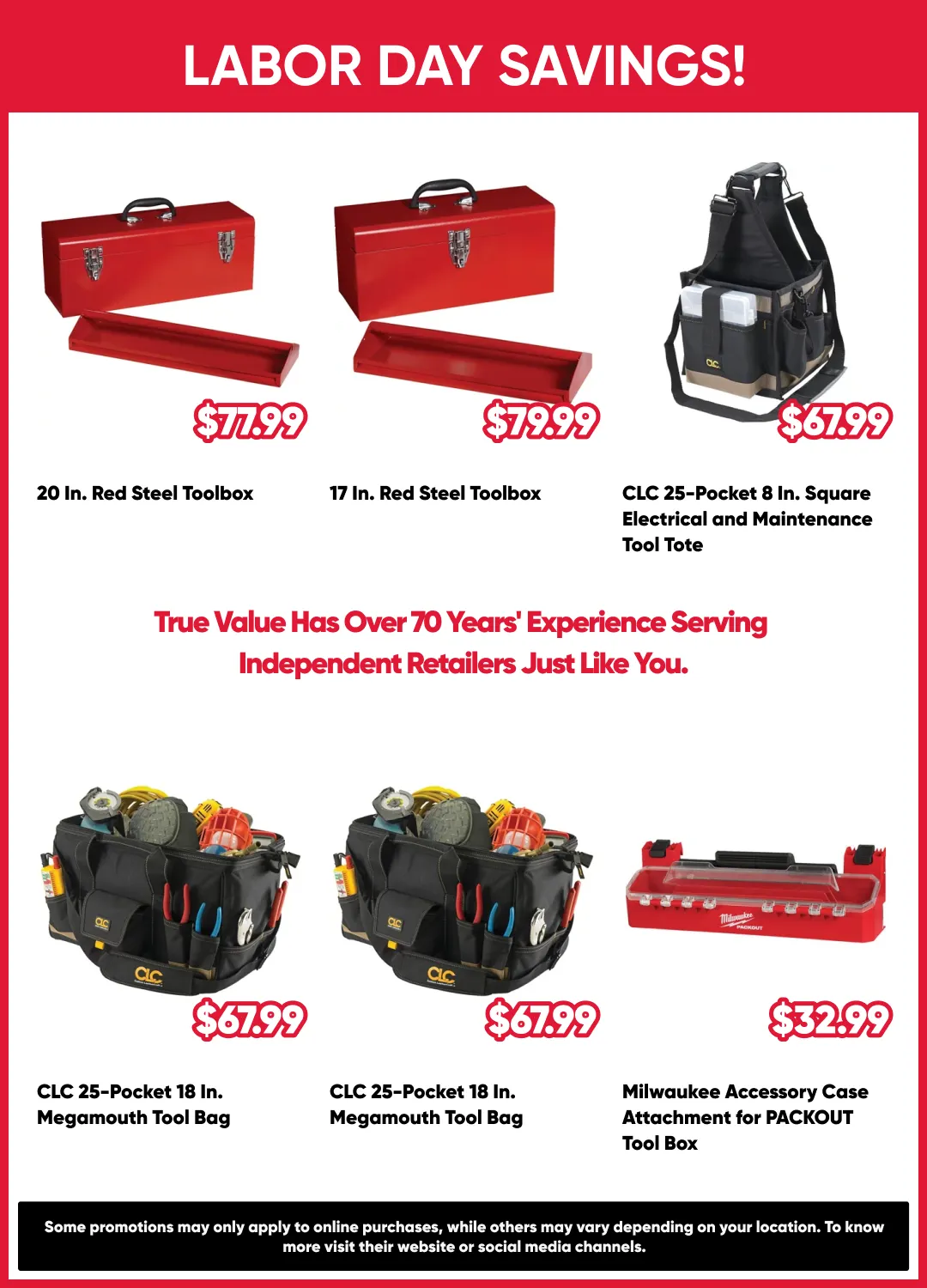 Weekly promotion Labor Day Savings! spanning from August 28 to September 12 2026 - Page 3 for Catalogue 365