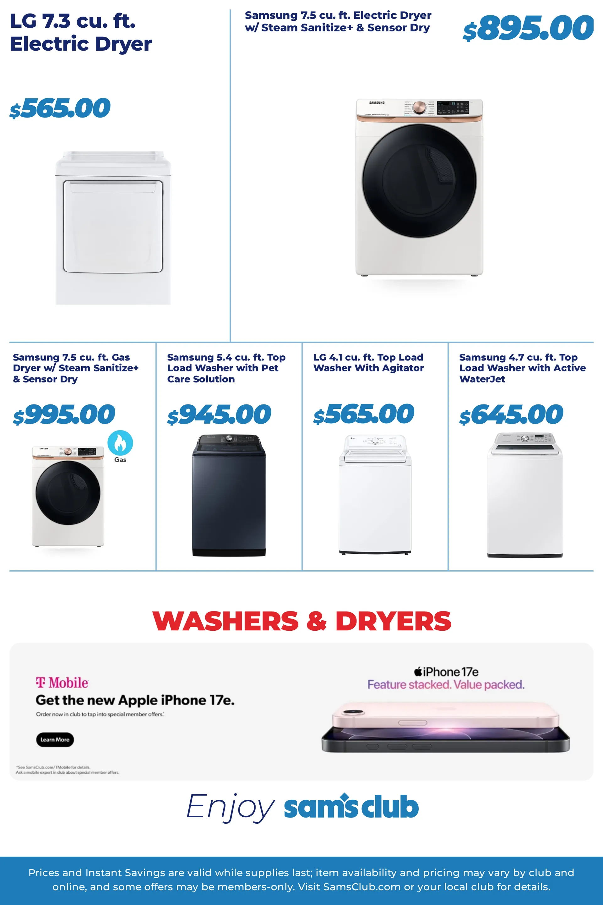 Weekly ad Sam's Club — Home & Appliances — 2026-09-23 from September 23 to October 12 2026 - Page 3