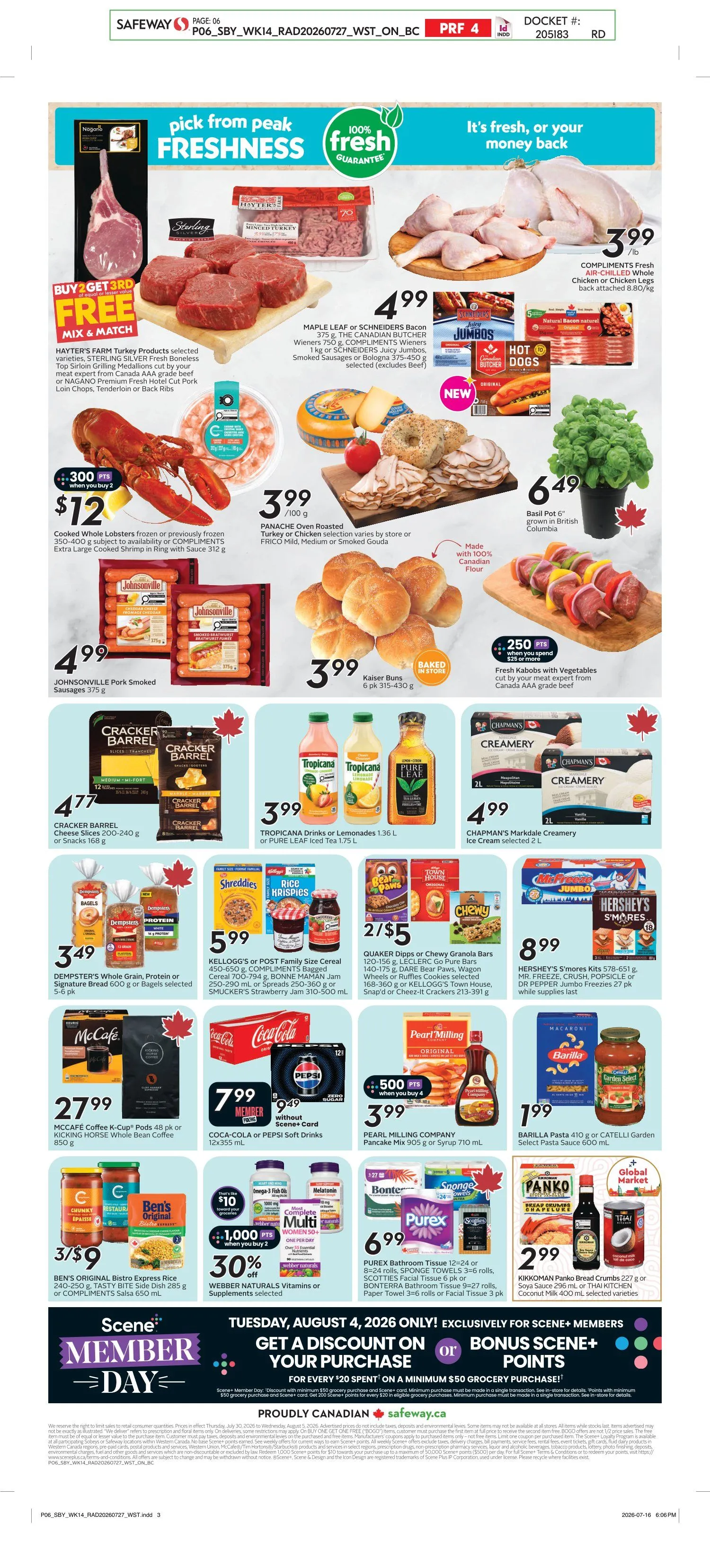 Safeway — 2026-07-30 from July 30 to August 5 2026 - flyer page 3
