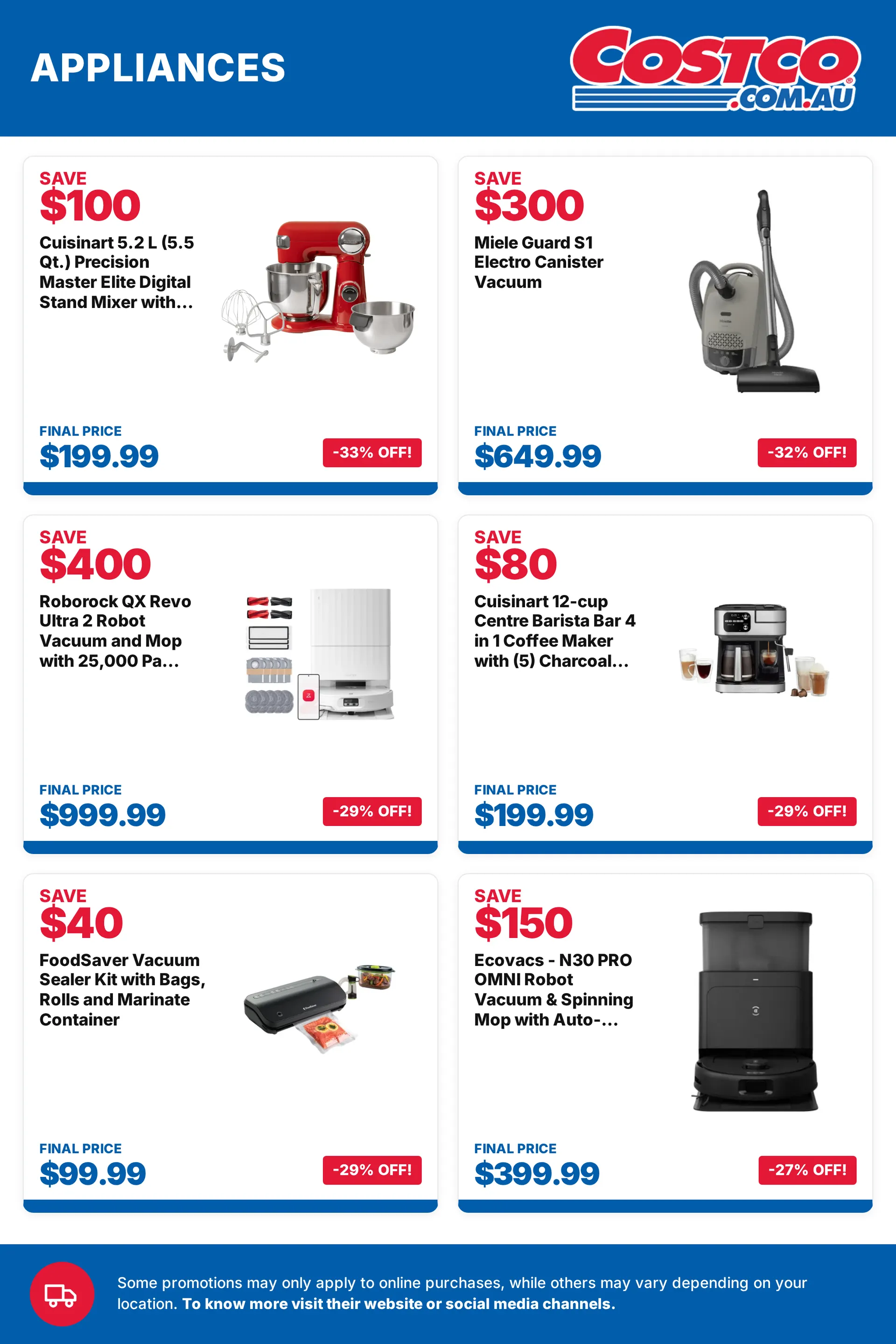 Costco — Appliances & Electronics — 2026-10-26 from October 26 to November 9 2026 - flyer page 3