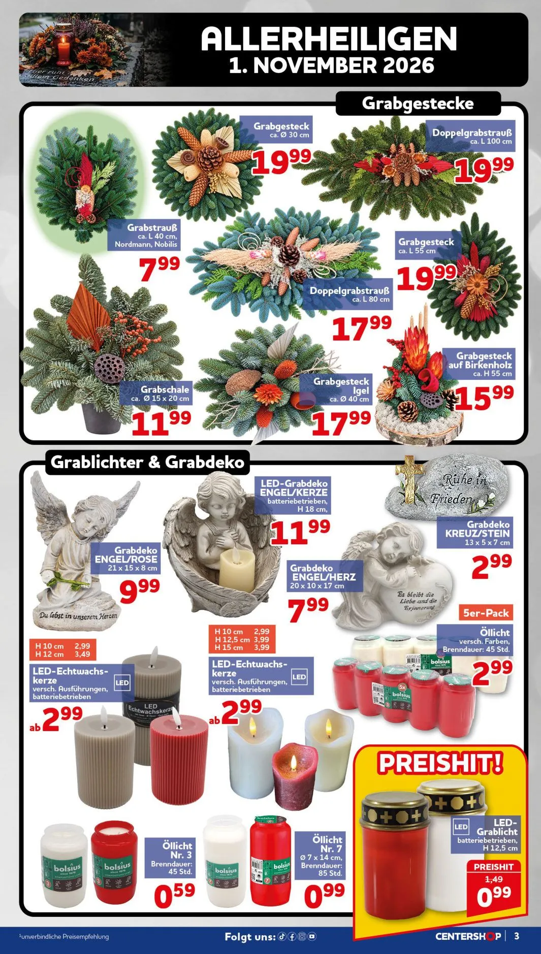 CENTERSHOP — 2026-10-15 von 12. Oktober bis 17. Oktober 2026 - Prospekt seite 3