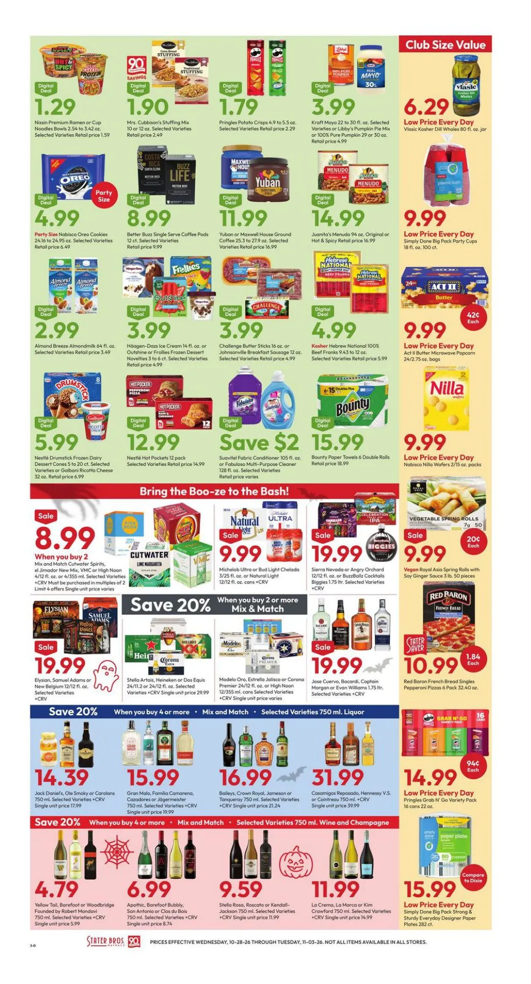 Weekly ad Stater Bros. — 2026-10-28 from October 28 to November 3 2026 - Page 3