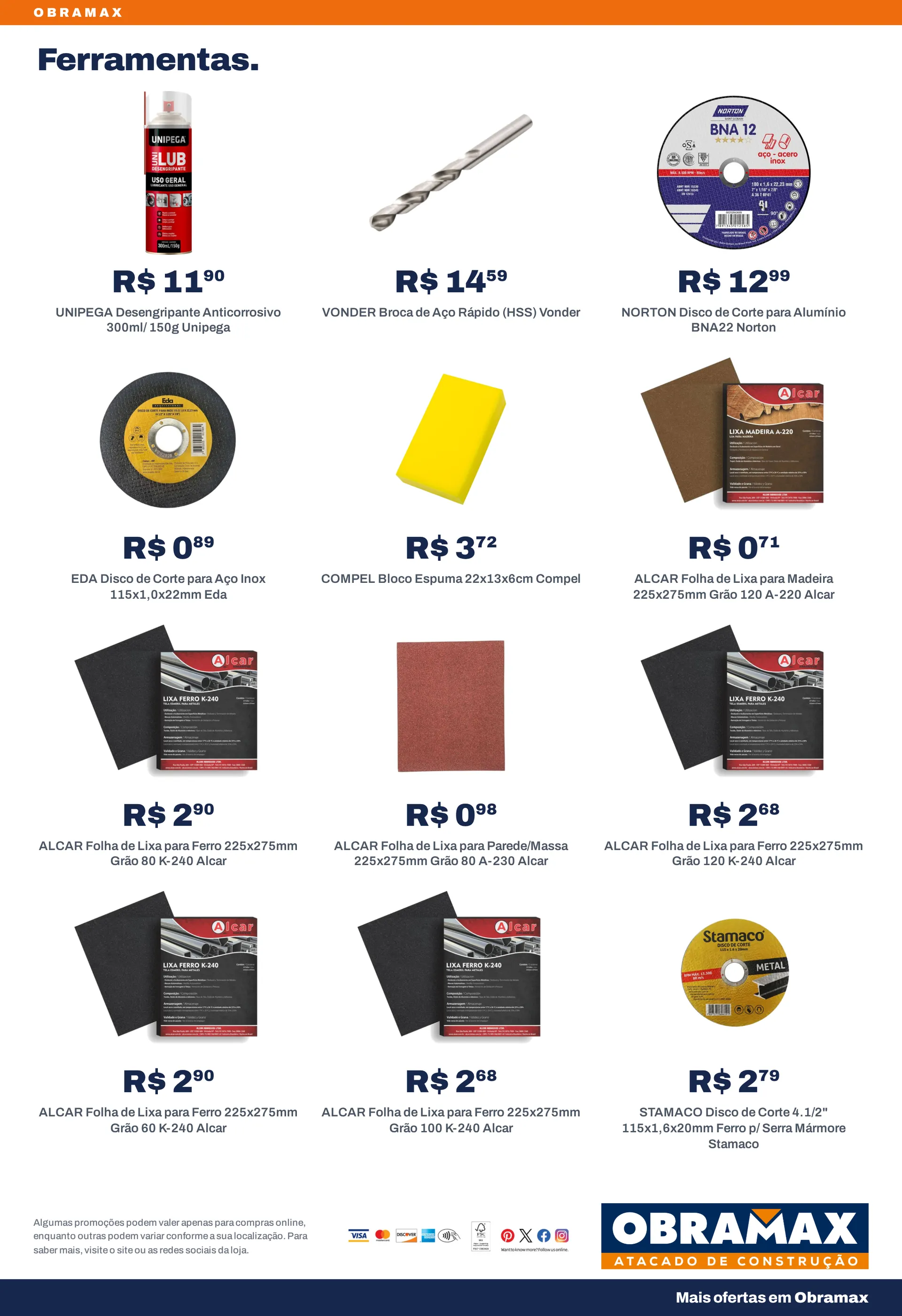 Encarte de Obramax — Ferramentas — 2026-10-27 27 de outubro até 20 de novembro 2026 - Pagina 3