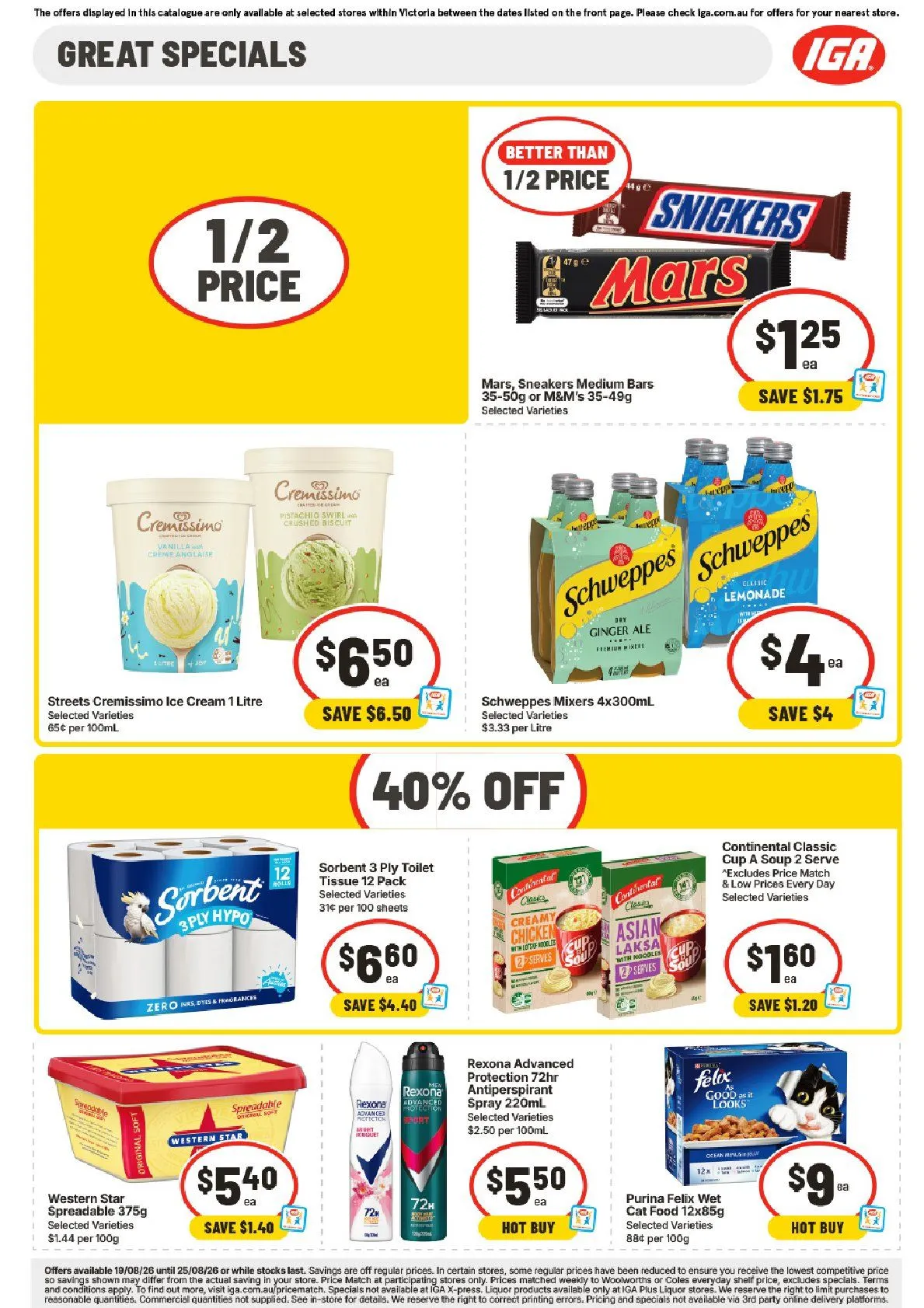 Weekly promotion IGA — 2026-08-21 spanning from August 19 to August 25 2026 - Page 3 for Catalogue 365
