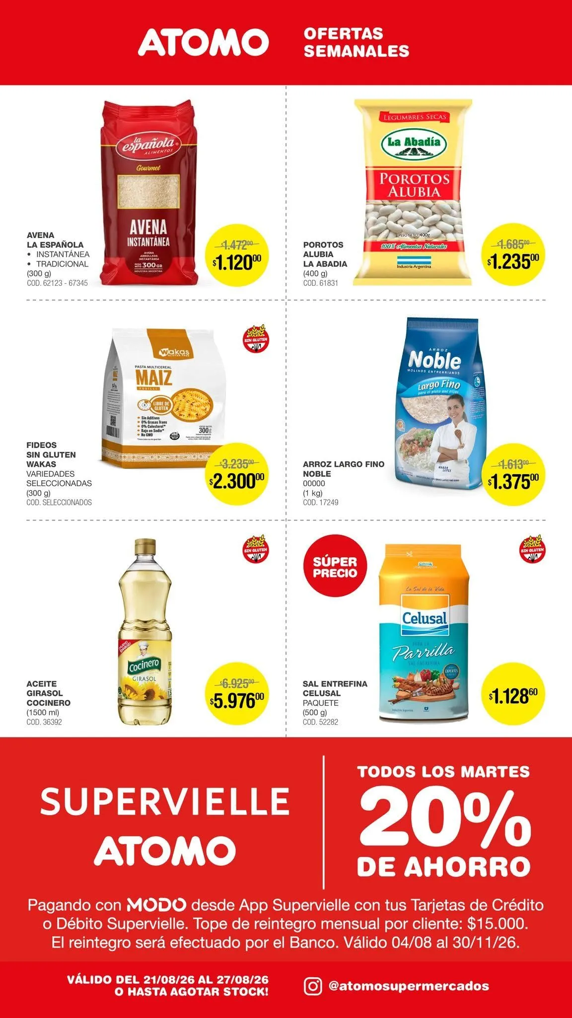 Ofertas de Atomo — 2026-08-26 21 de agosto al 27 de agosto 2026 - Página 3 del catálogo