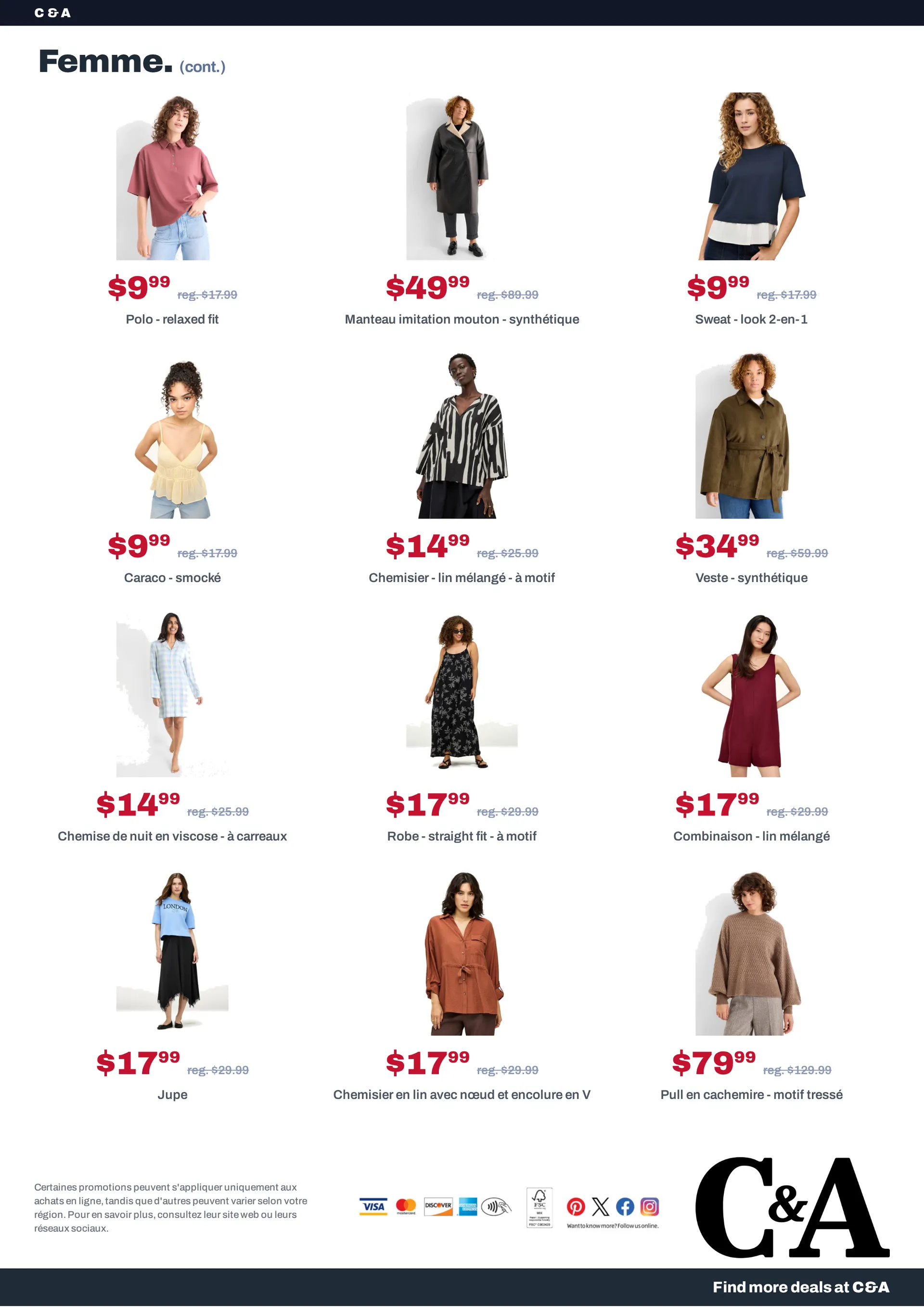 C&A — 2026-08-27 du 27 août au 10 septembre 2026 - Catalogue page 3