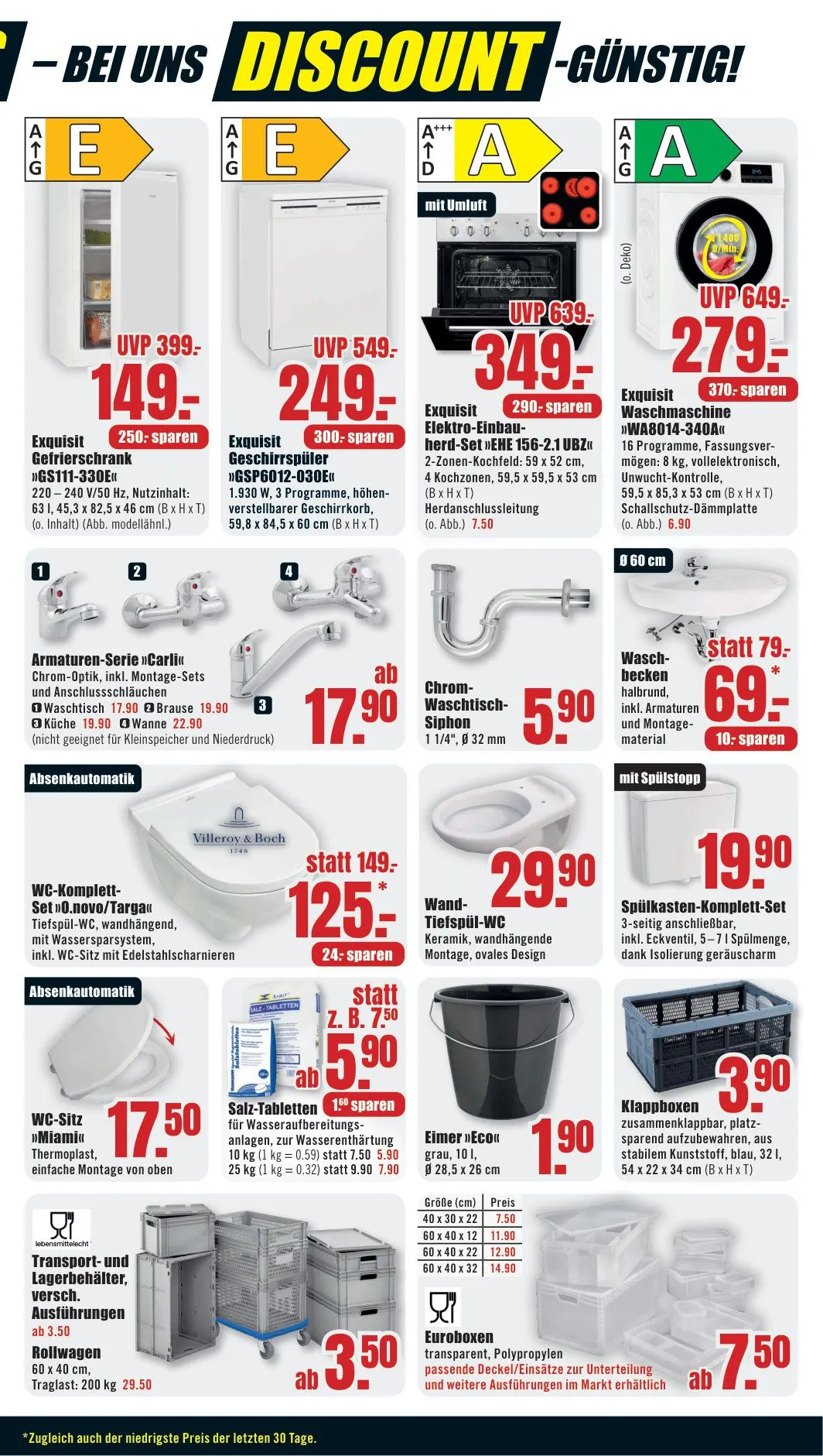 B1 Discount Baumarkt — 2026-08-31 von 31. August bis 4. September 2026 - Prospekt seite 3