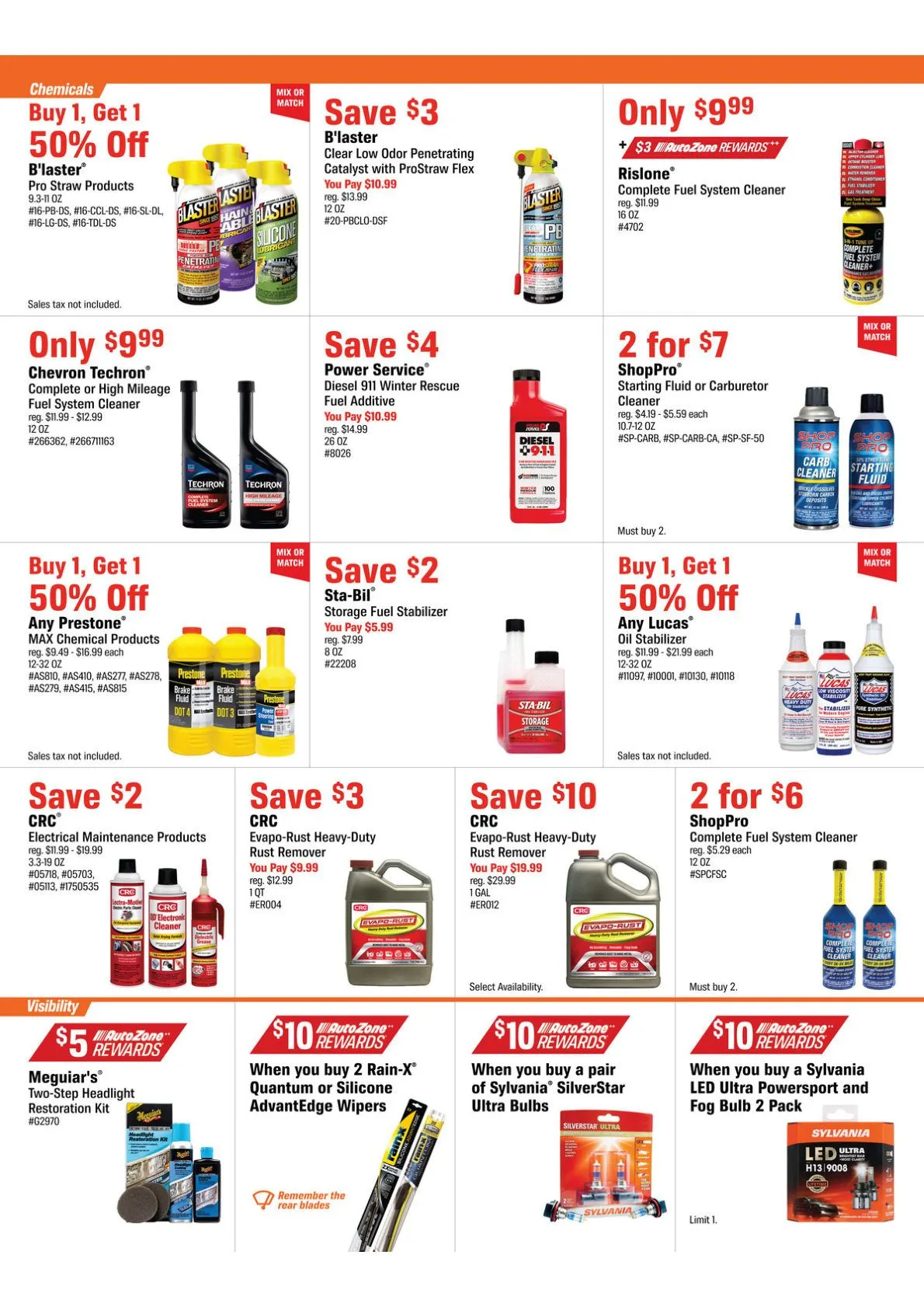 Weekly promotion Autozone — 2026-10-21 spanning from October 21 to November 16 2026 - Page 3 for Catalogue 365