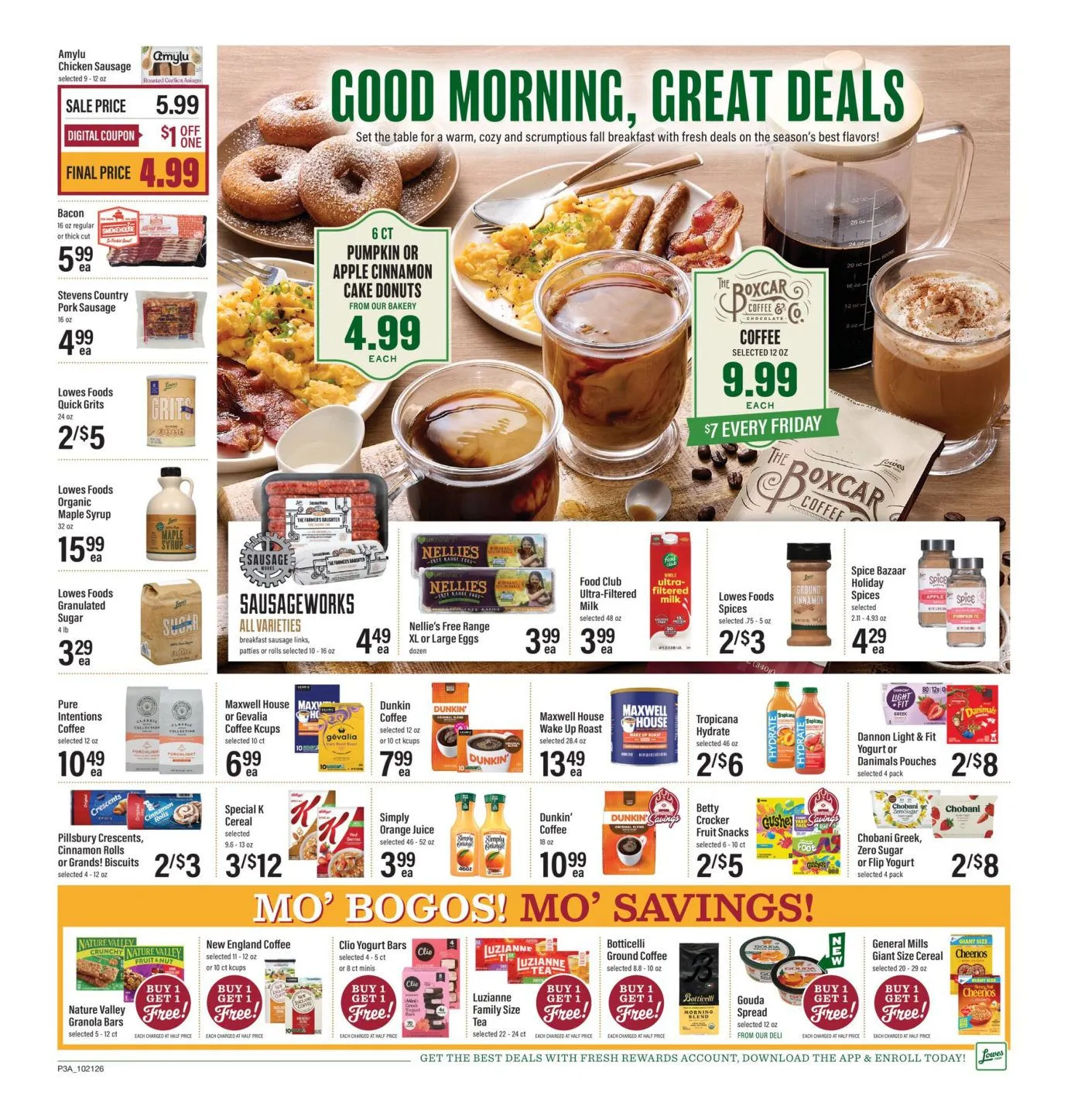 Weekly promotion Lowes Foods — 2026-10-23 spanning from October 21 to October 27 2026 - Page 3 for Catalogue 365