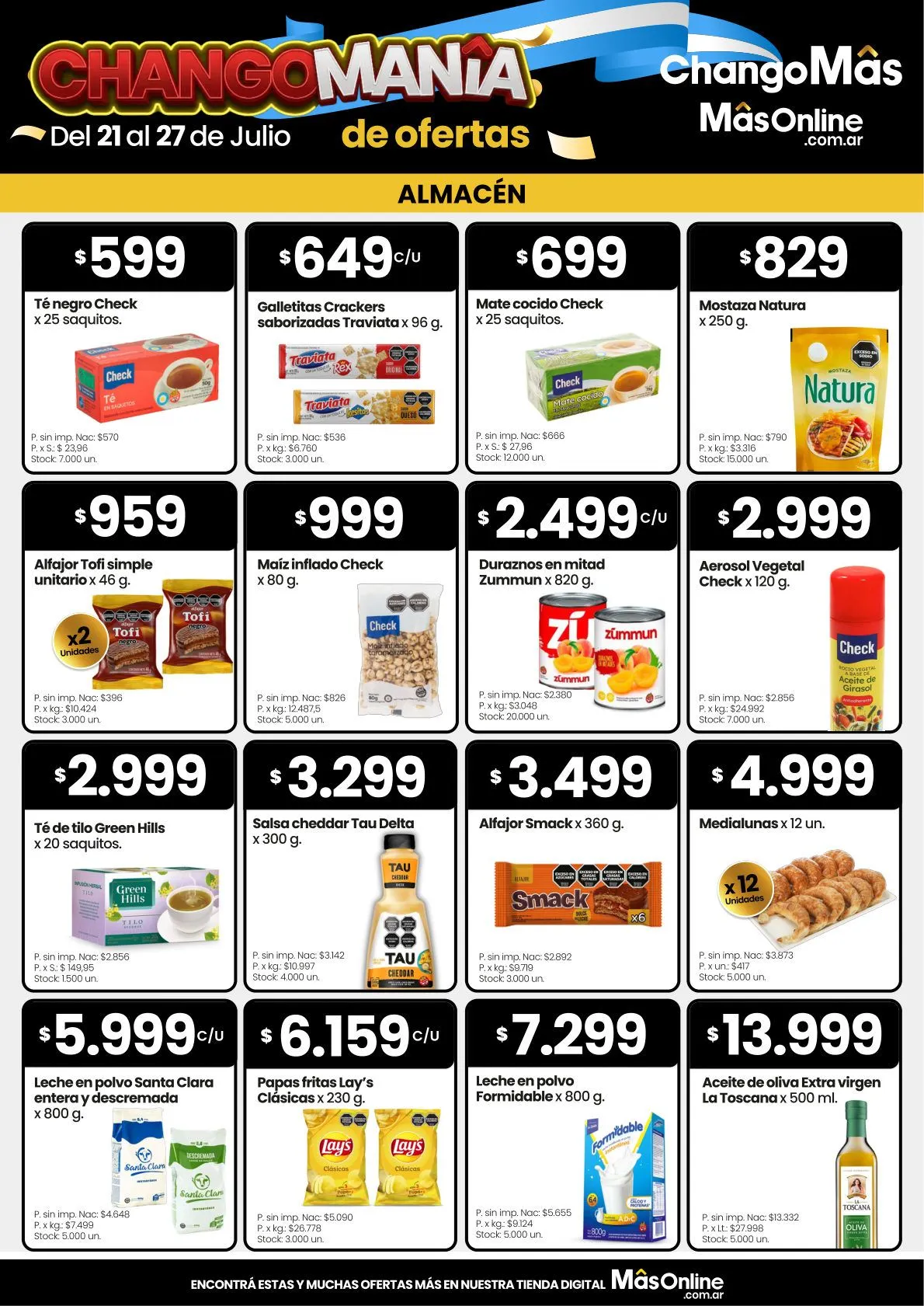 Ofertas de Changomas — 2026-07-21 21 de julio al 27 de julio 2026 - Página 3 del catálogo