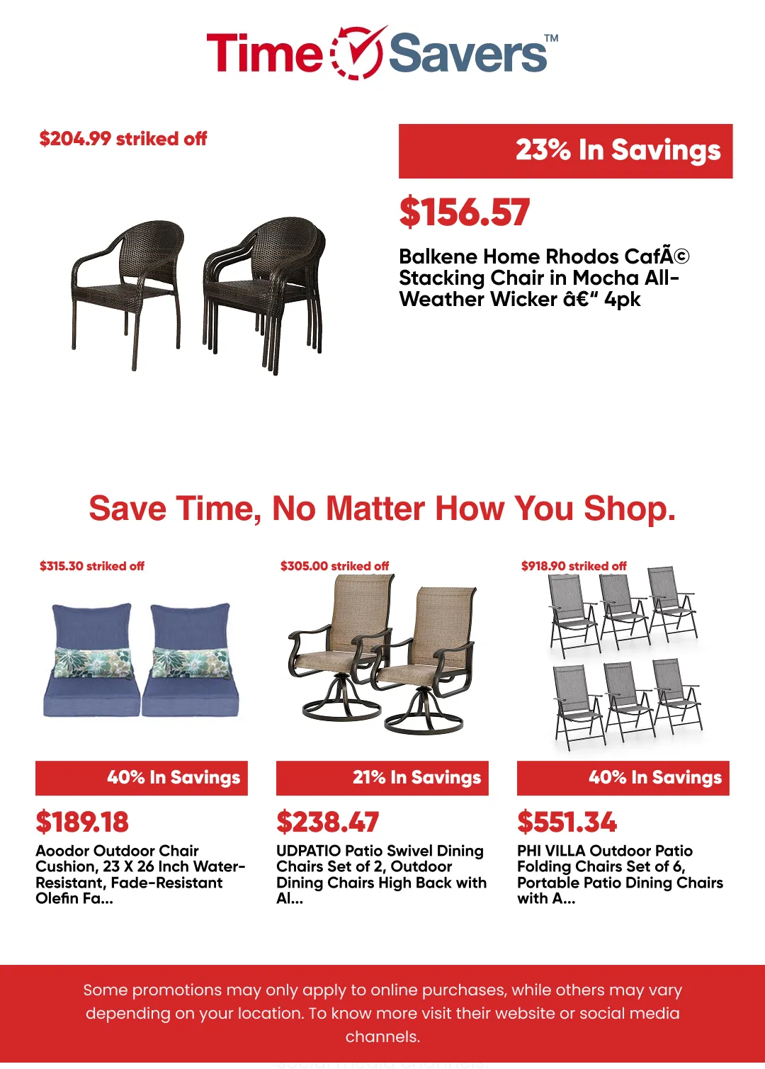 Weekly ad Patio Furniture Deals from July 8 to July 23 2026 - Page 3