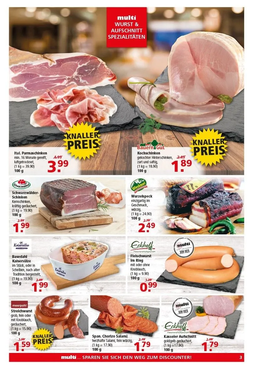 Multi Markt — 2026-08-28 von 28. August bis 2. September 2026 - Prospekt seite 3