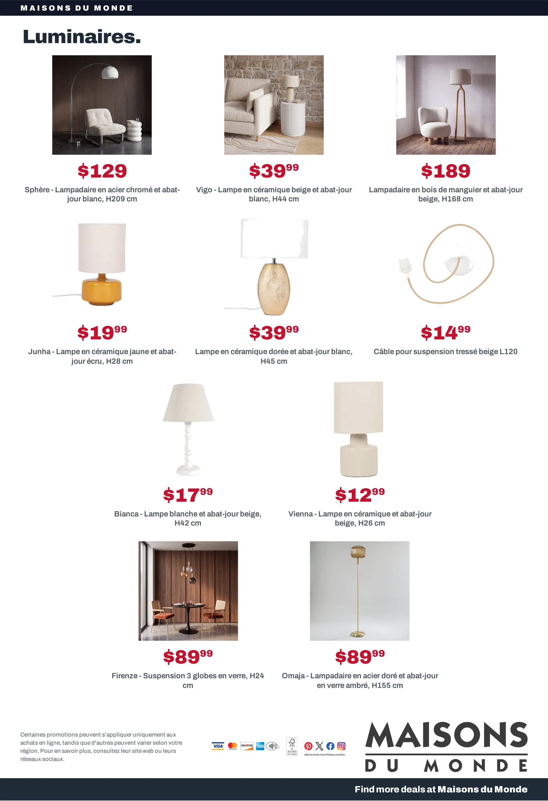 Maisons du Monde — 2026-10-27 du 27 octobre au 11 novembre 2026 - Catalogue page 3