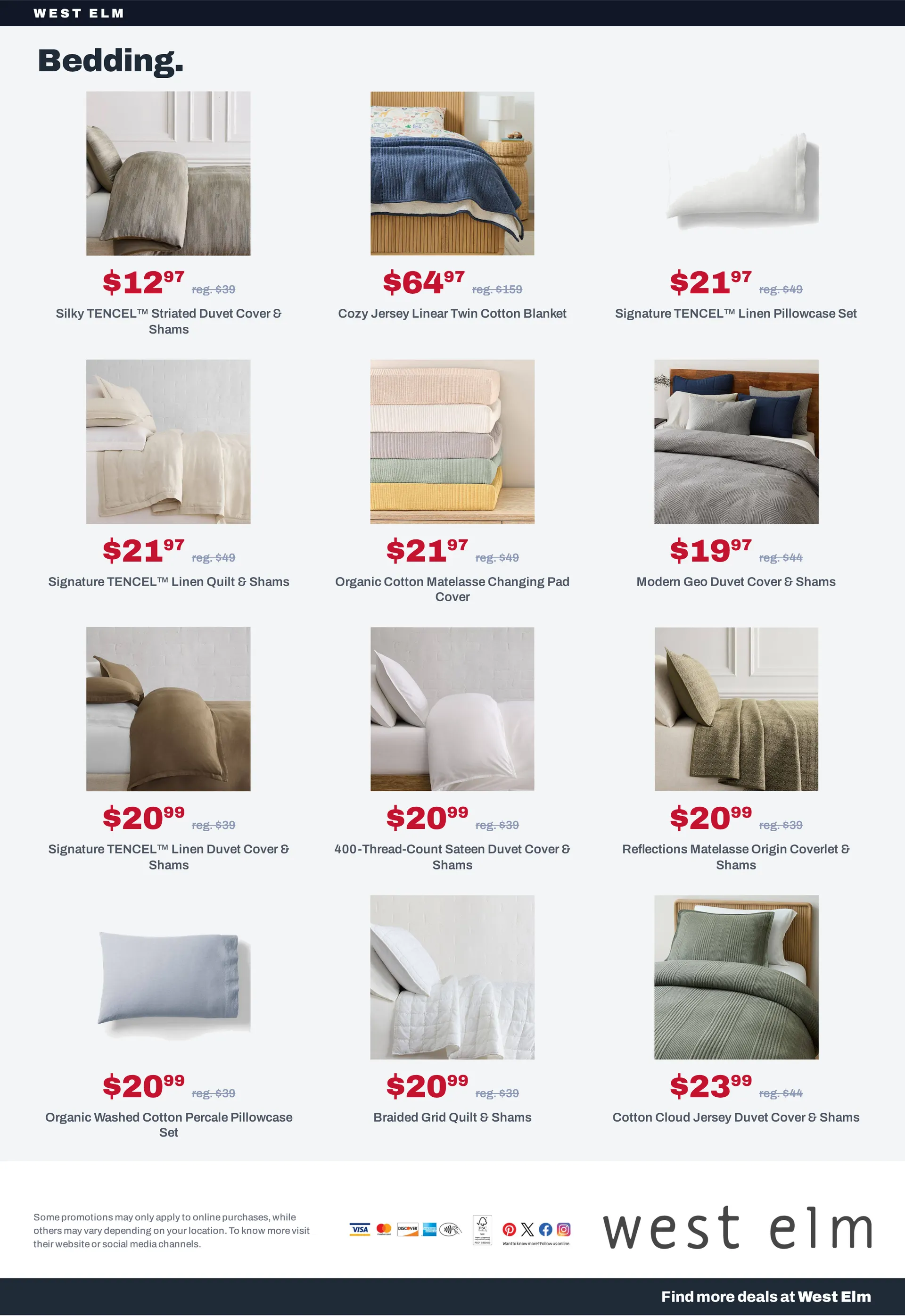 Weekly promotion West Elm — 2026-10-22 spanning from October 22 to October 29 2026 - Page 3 for Catalogue 365