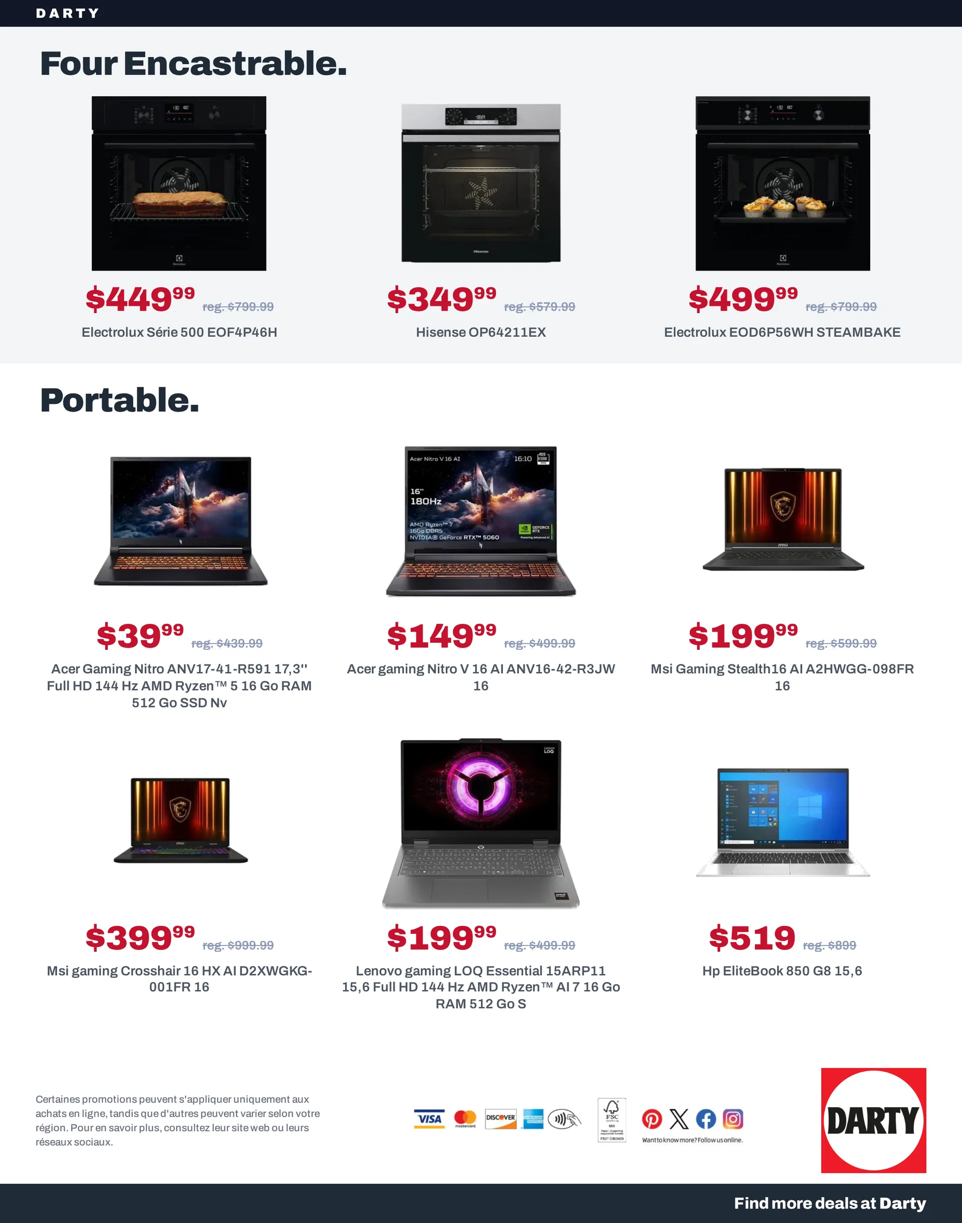 Darty — 2026-09-25 du 25 septembre au 2 octobre 2026 - Catalogue page 3