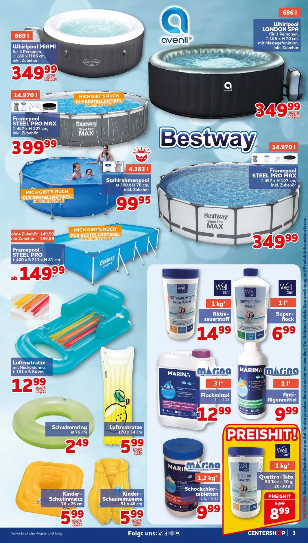 CENTERSHOP — 2026-08-04 von 3. August bis 8. August 2026 - Prospekt seite 3