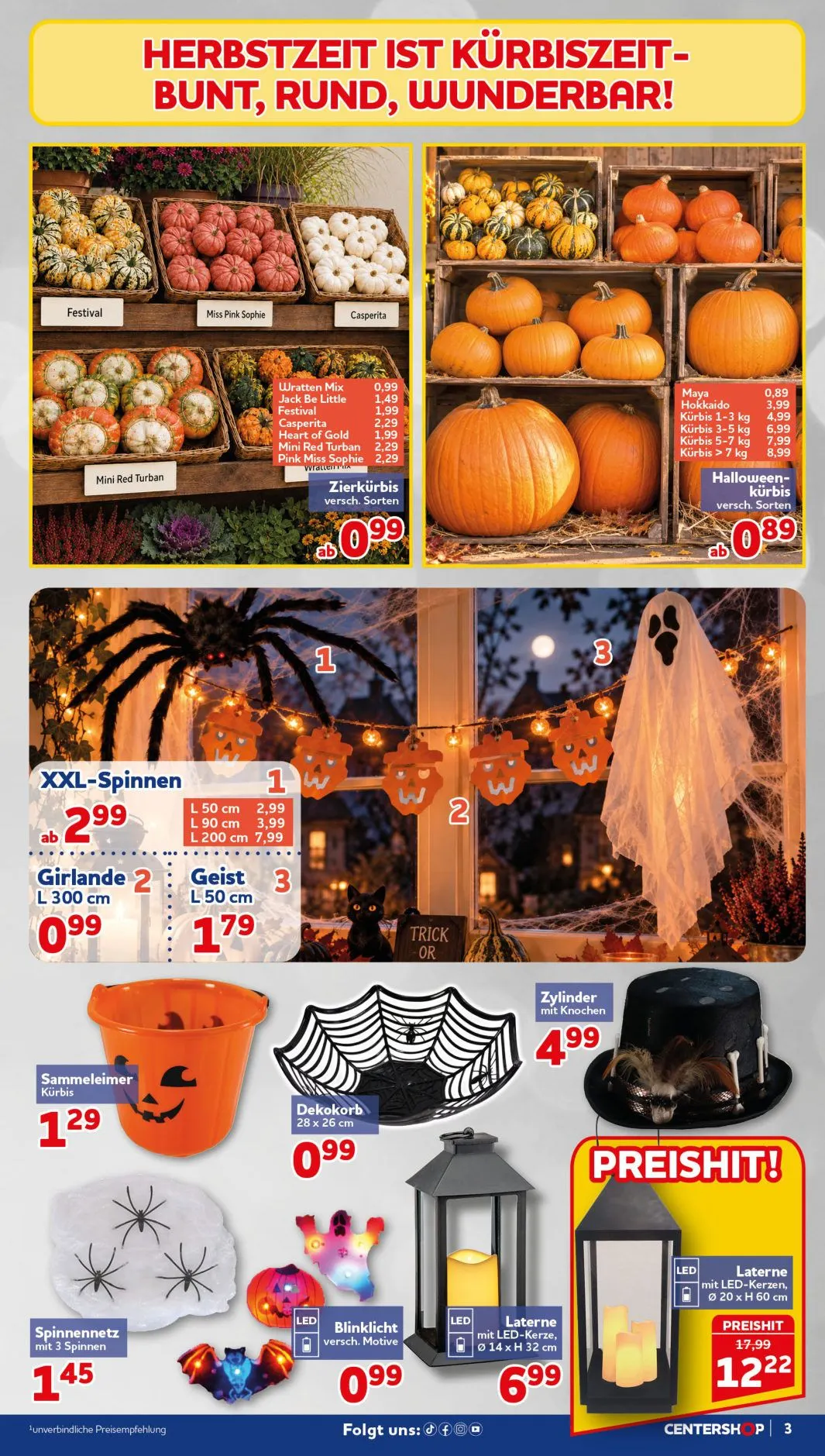 CENTERSHOP — 2026-10-05 von 5. Oktober bis 10. Oktober 2026 - Prospekt seite 3
