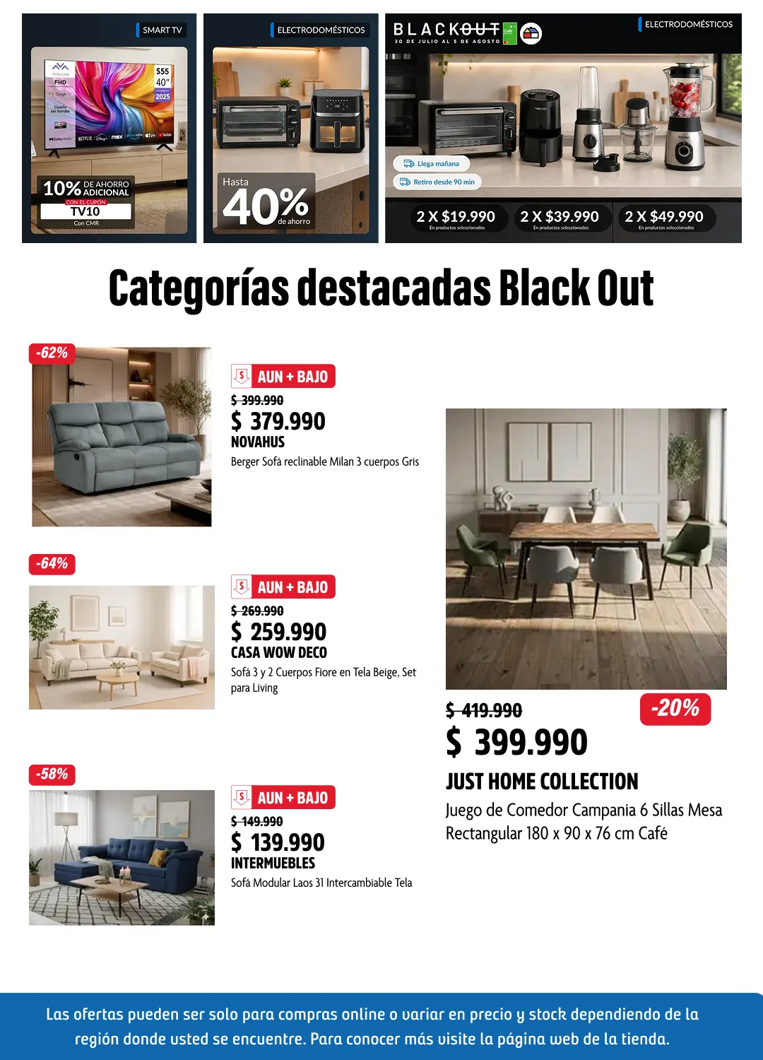 Catálogo de Ofertas Black Out 3 de agosto al 18 de agosto 2026 - Página 3