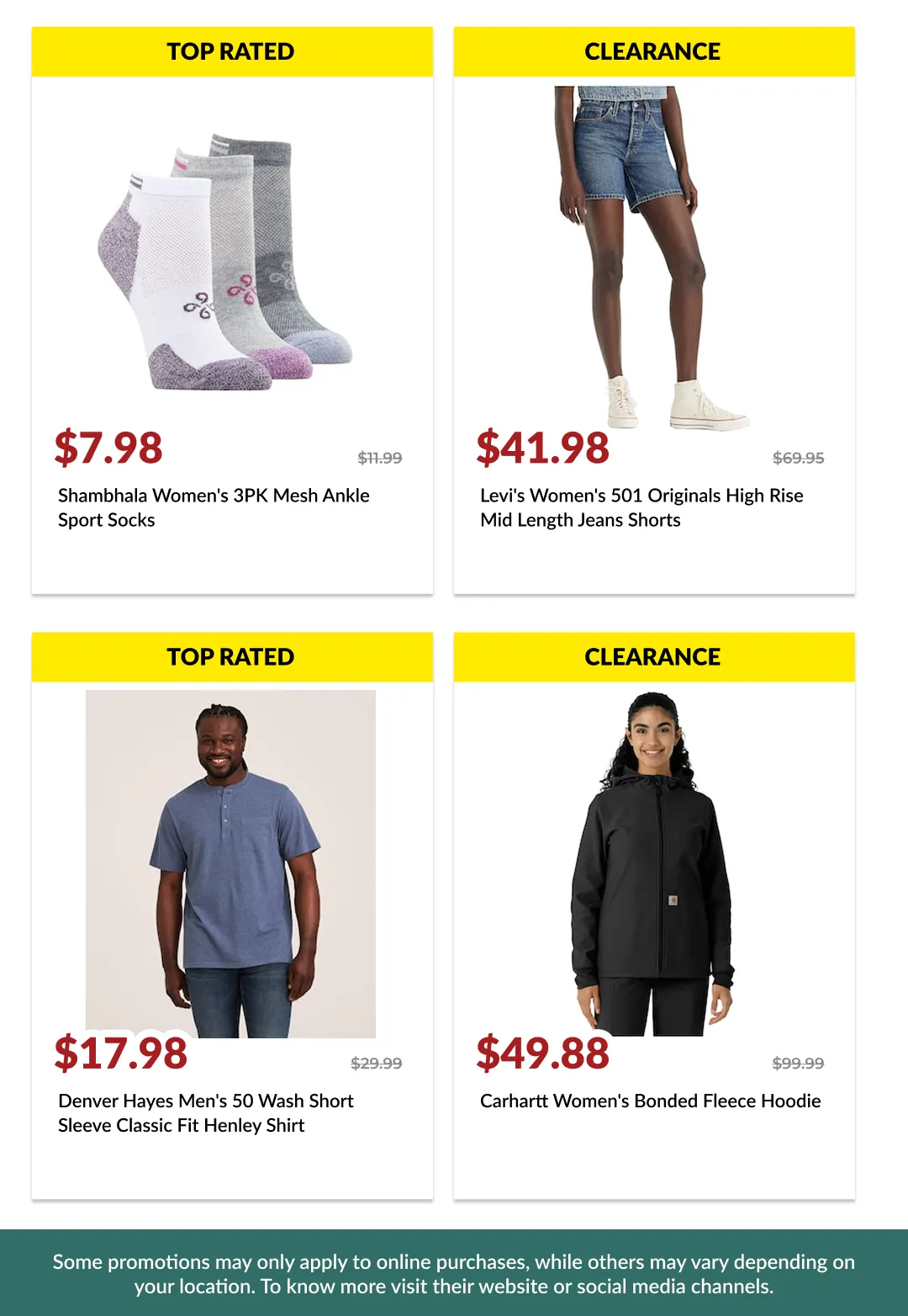 Clearance from July 2 to July 17 2026 - flyer page 3