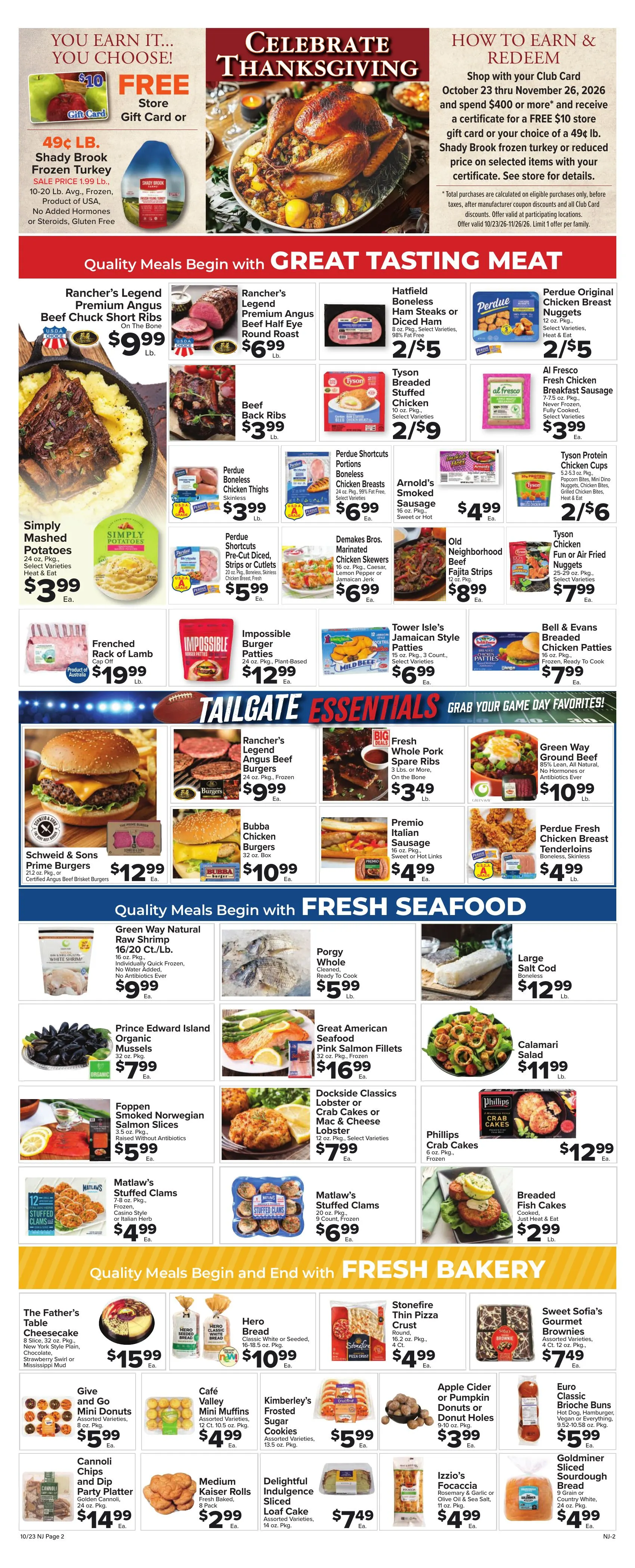 Weekly promotion Foodtown — 2026-10-23 spanning from October 23 to October 29 2026 - Page 3 for Catalogue 365