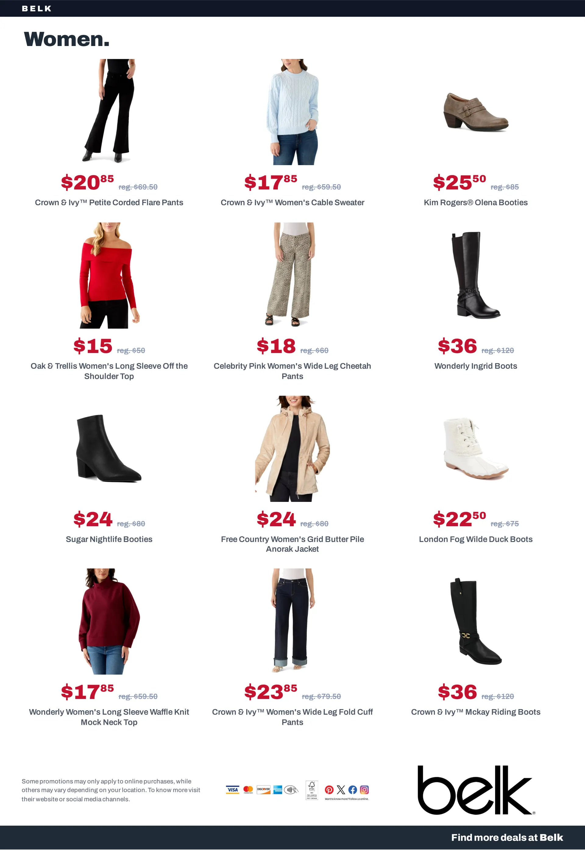 Weekly promotion Belk — 2026-10-22 spanning from October 22 to November 5 2026 - Page 3 for Catalogue 365
