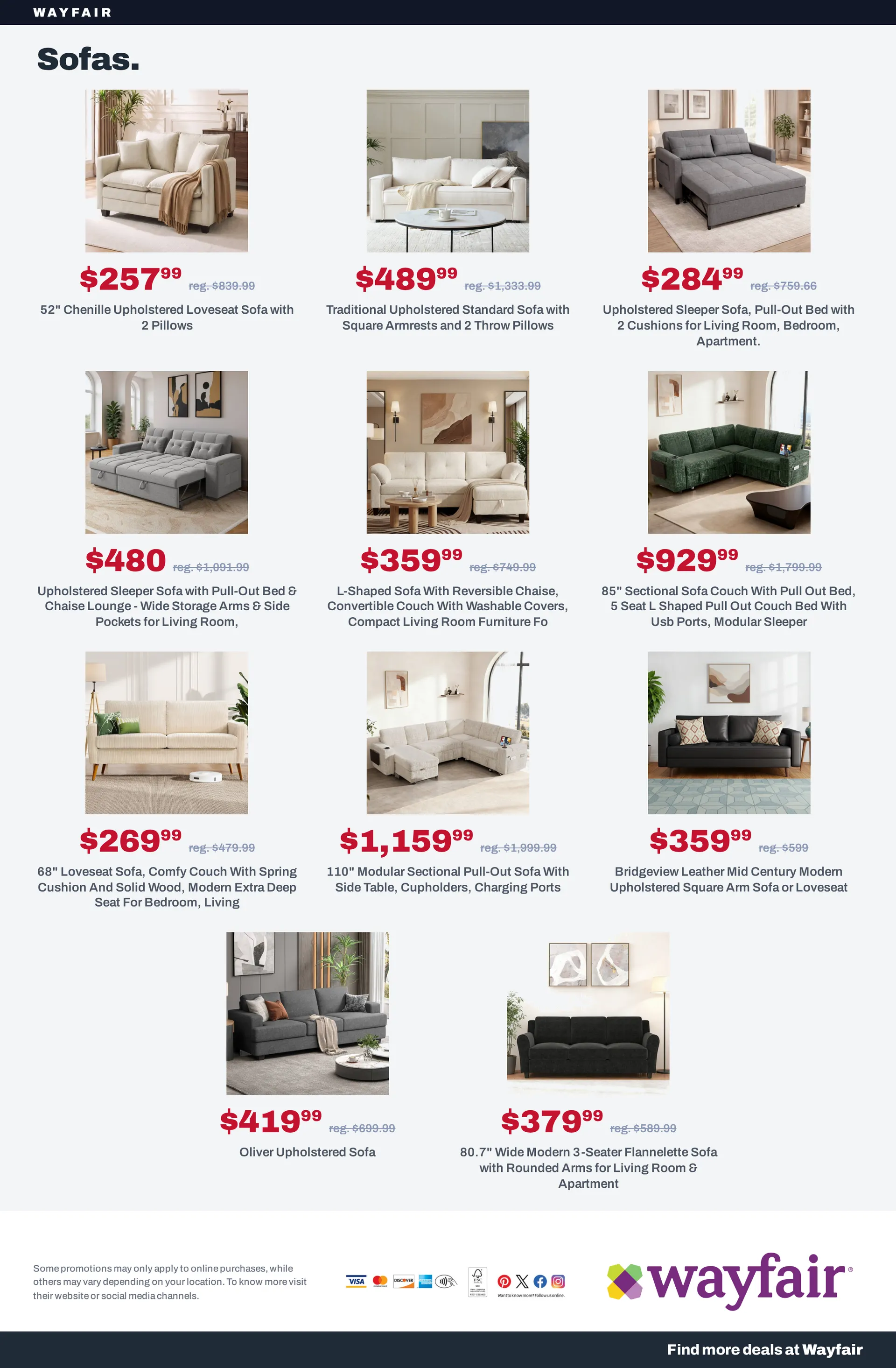 Weekly ad Wayfair — 2026-10-09 from October 9 to October 16 2026 - Page 3
