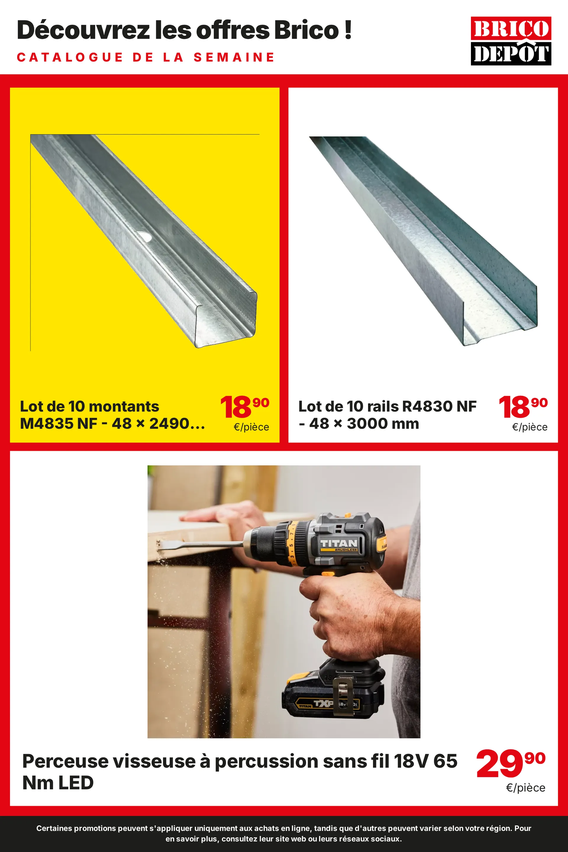 Brico Dépôt — 2026-10-22 du 22 octobre au 6 novembre 2026 - Catalogue page 3