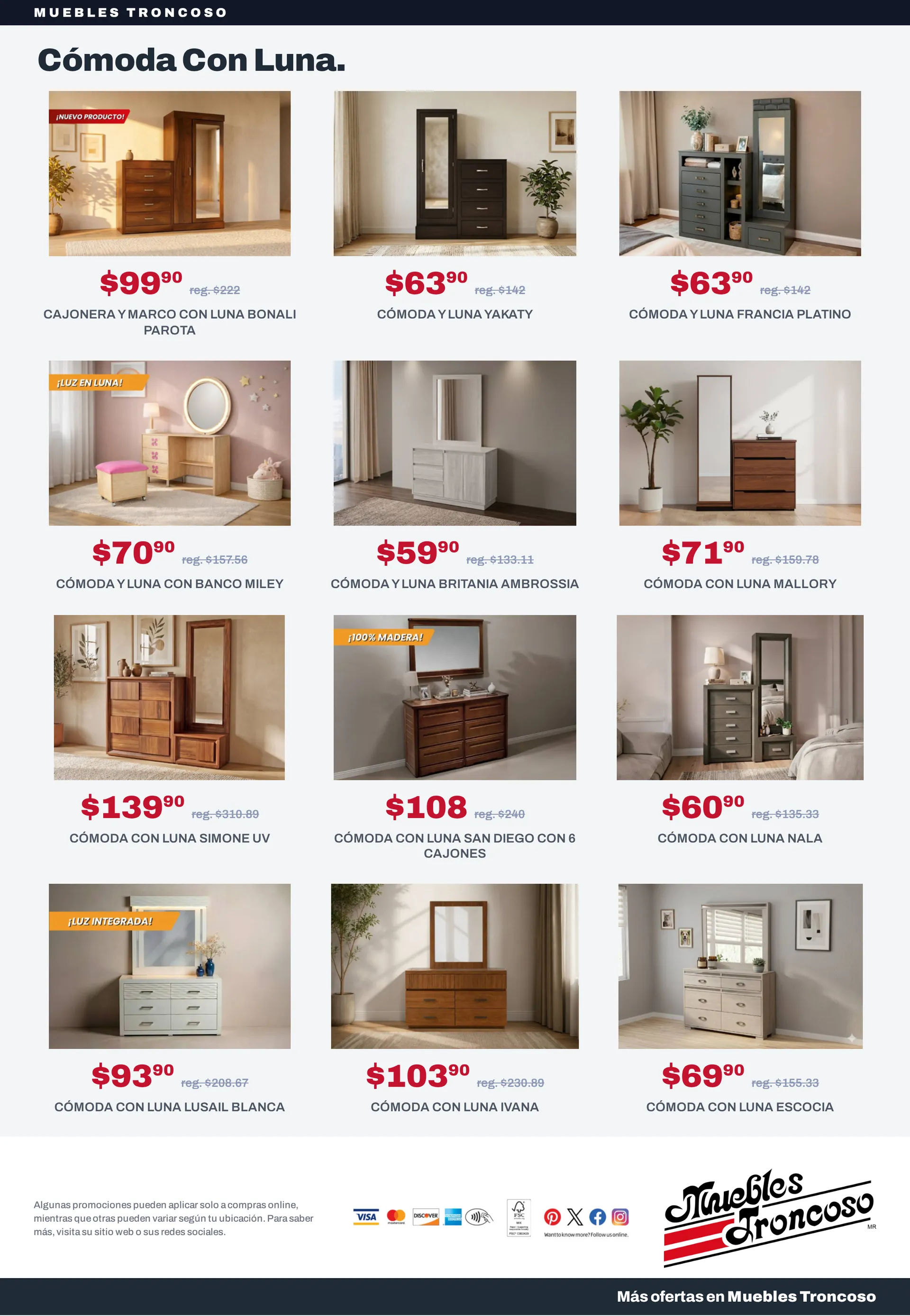 Catálogo de Muebles Troncoso — 2026-10-07 7 de octubre al 14 de octubre 2026 - Pagina 3