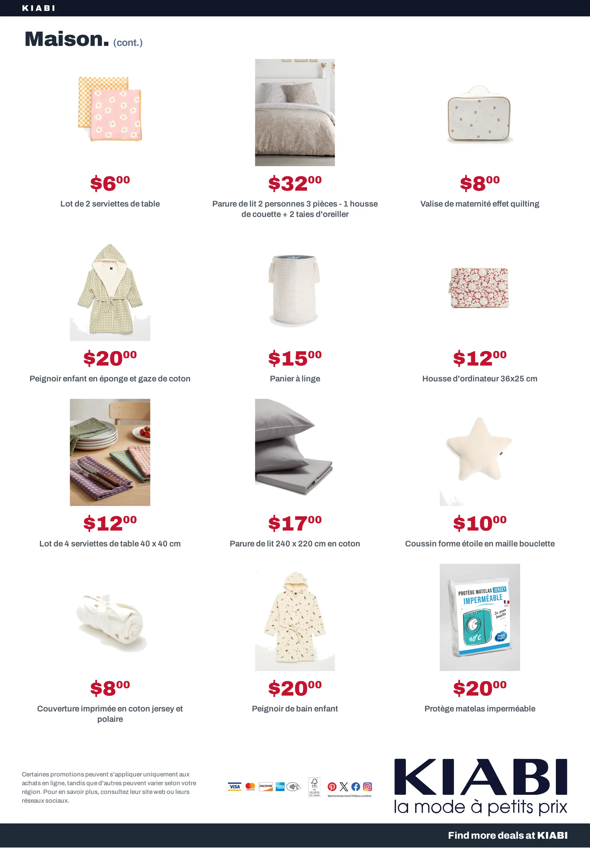 KIABI — 2026-09-01 du 1 septembre au 15 septembre 2026 - Catalogue page 3