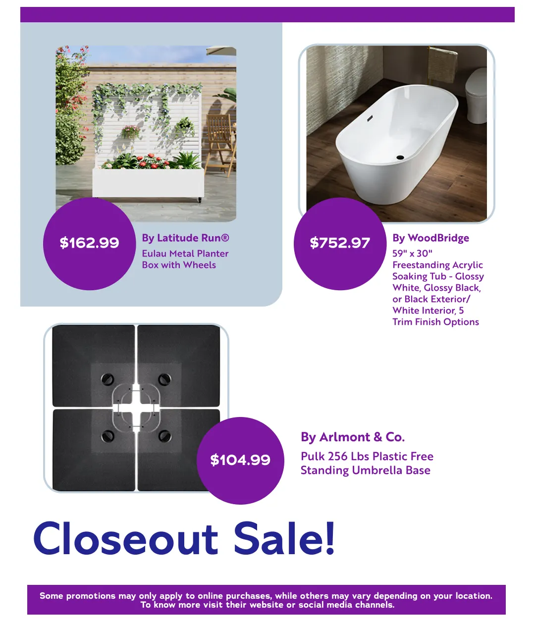 Weekly ad Closeout Sale! from July 3 to July 18 2026 - Page 4