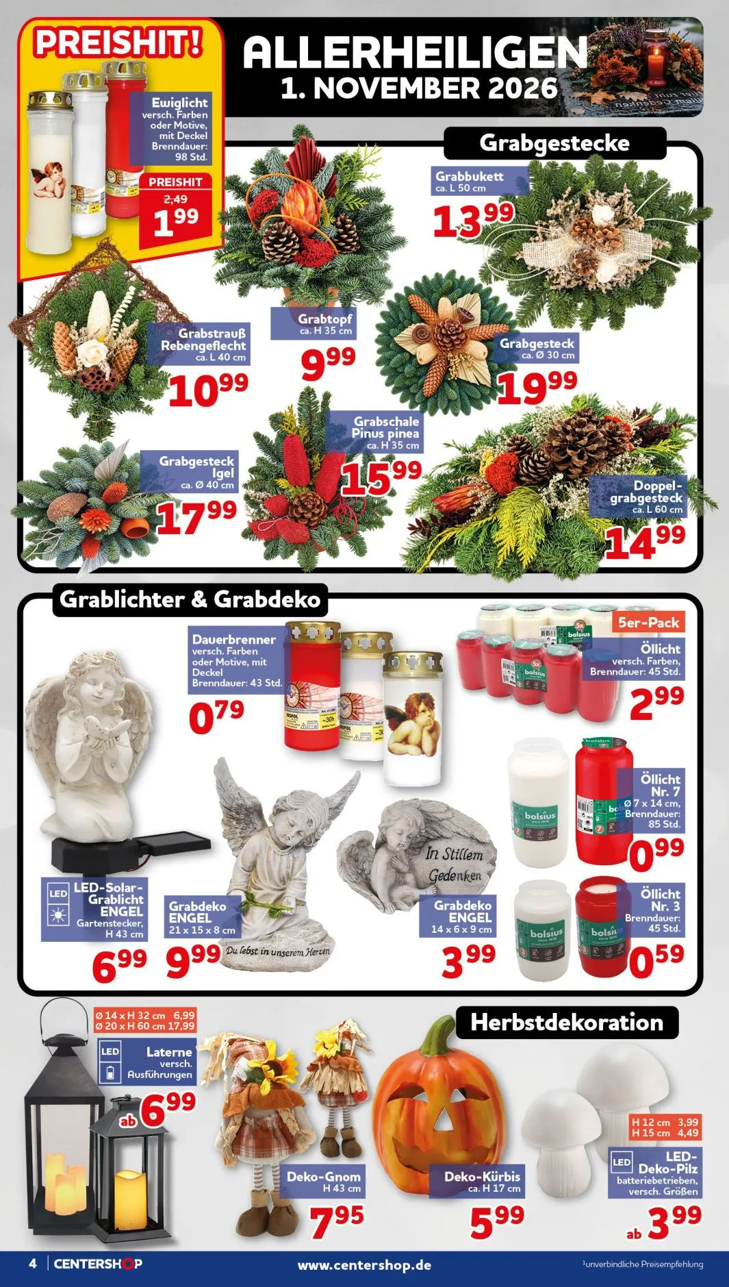 CENTERSHOP — 2026-10-19 von 19. Oktober bis 24. Oktober 2026 - Prospekt seite 4
