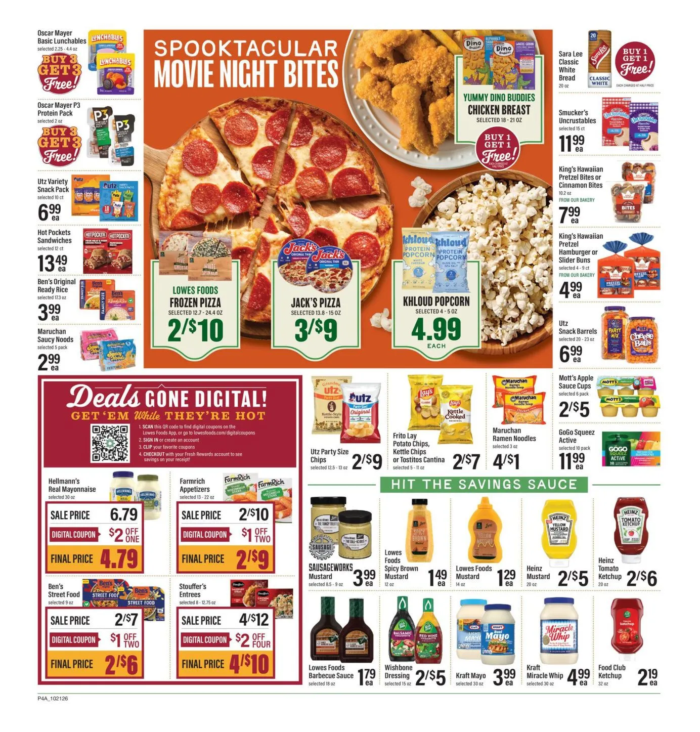 Weekly promotion Lowes Foods — 2026-10-23 spanning from October 21 to October 27 2026 - Page 4 for Catalogue 365