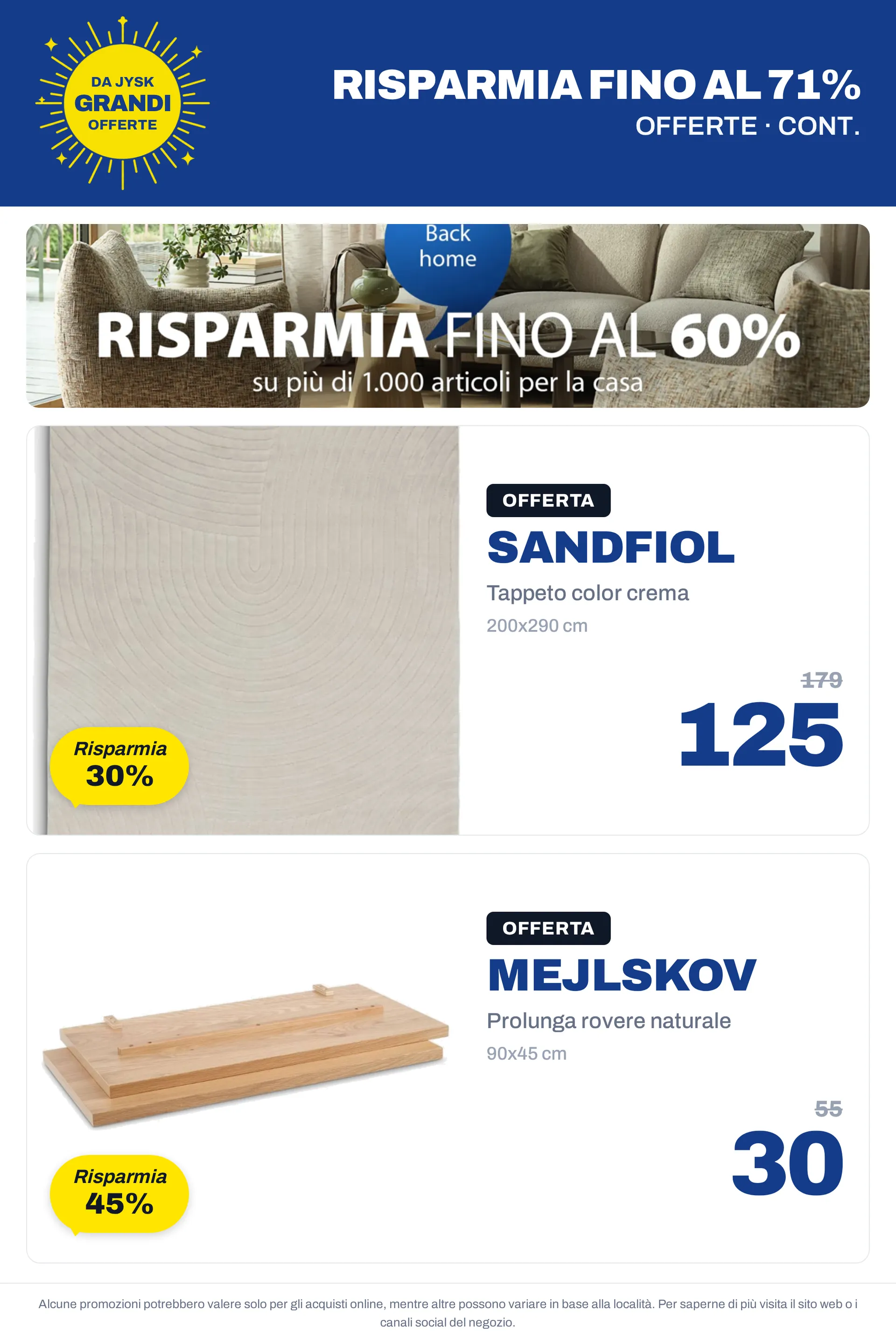 JYSK — 2026-08-28 da 28 agosto a 11 settembre di 2026 - Pagina del volantino 4