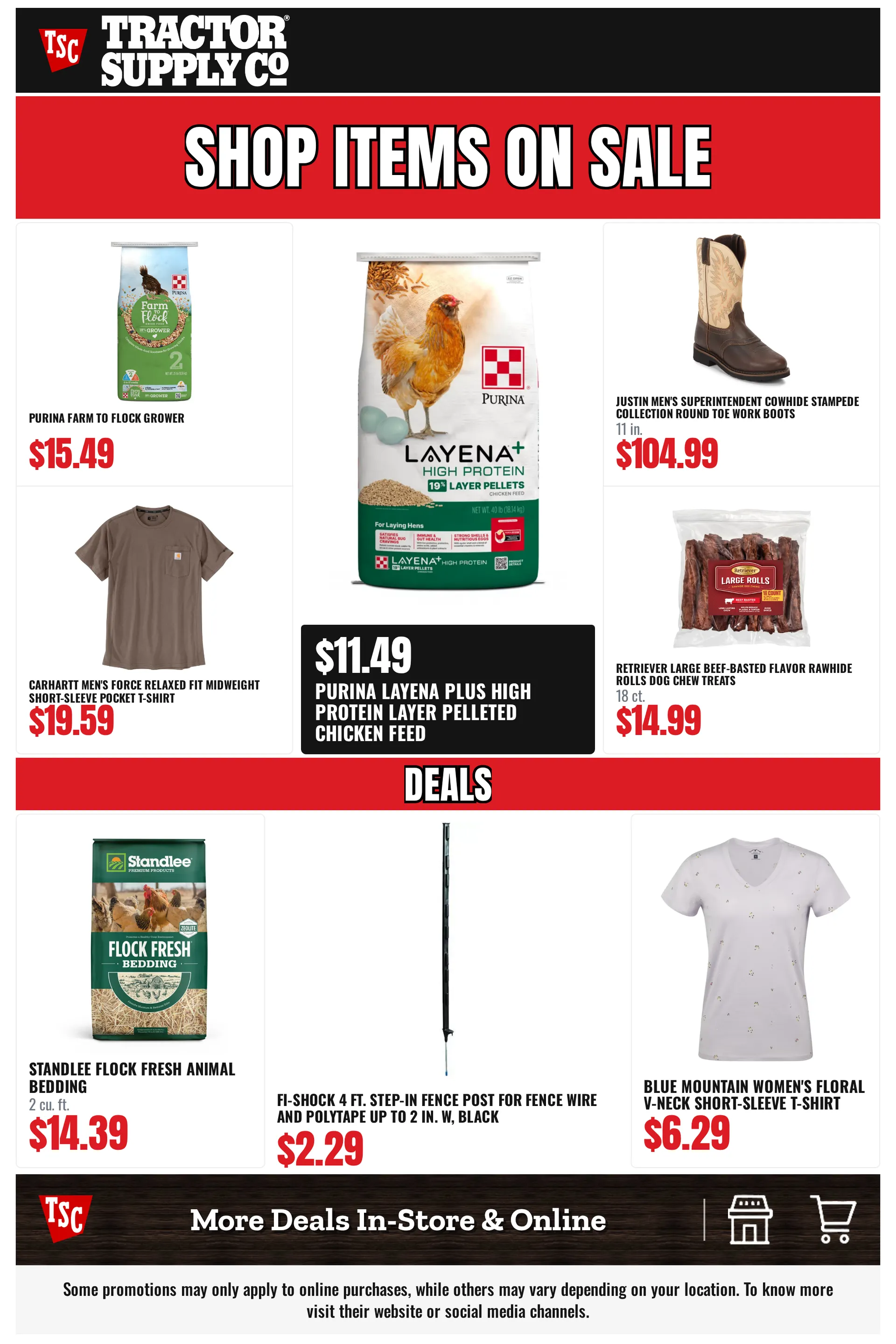 Weekly promotion Tractor Supply Co. — Catálogo 1 — 2026-10-20 spanning from October 20 to November 4 2026 - Page 4 for Catalogue 365