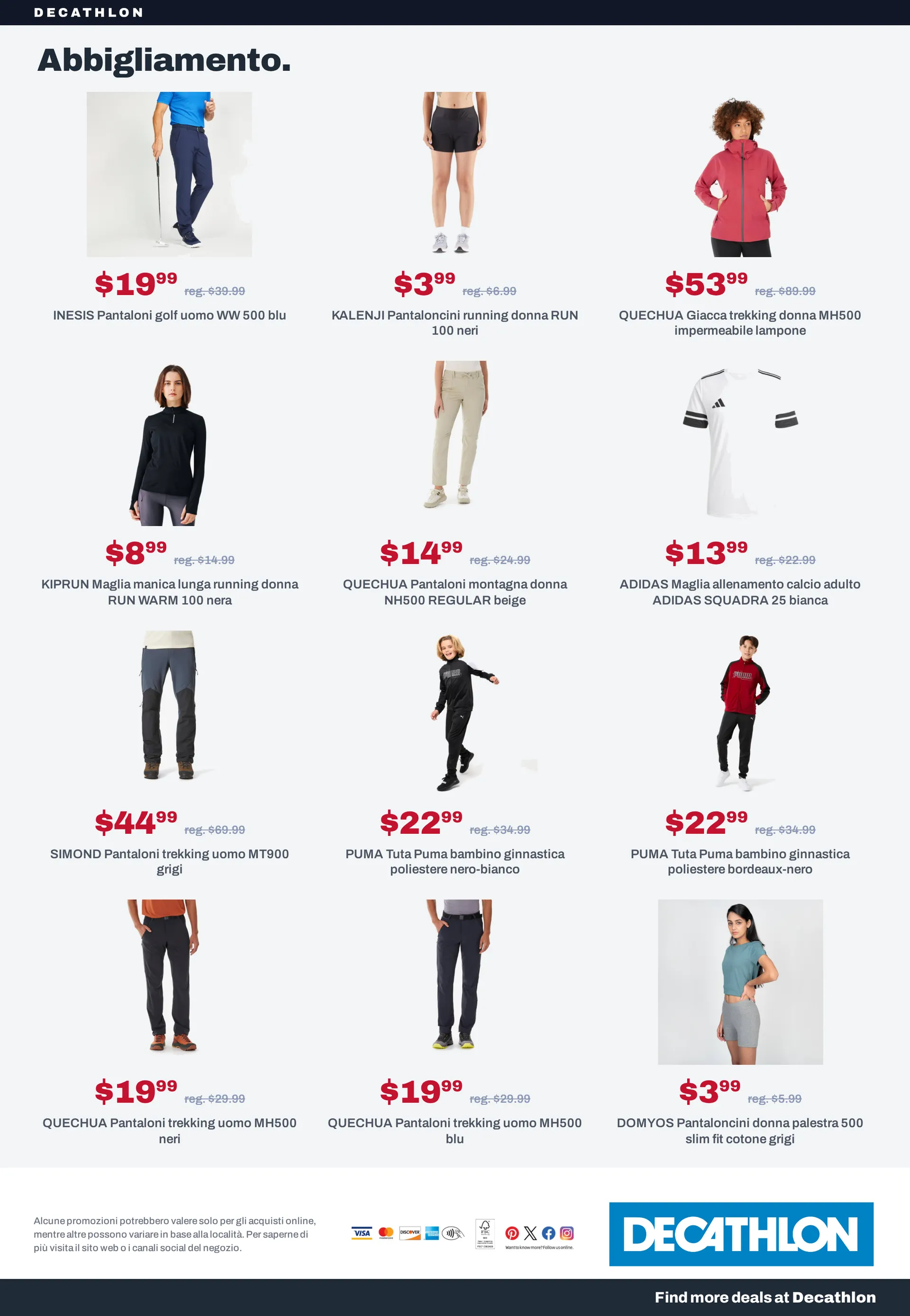 Saldi abbigliamento sportivo da 21 agosto a 4 settembre di 2026 - Pagina del volantino 4